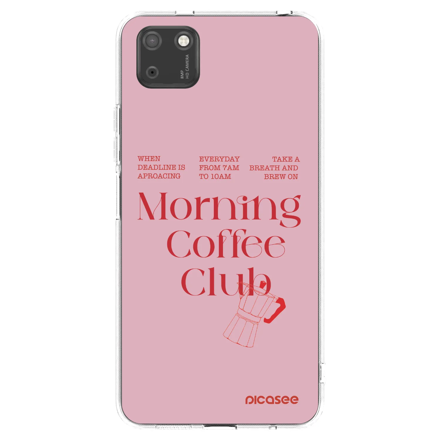 Picasee átlátszó szilikon tok az alábbi mobiltelefonokra Huawei Y5P - Morning