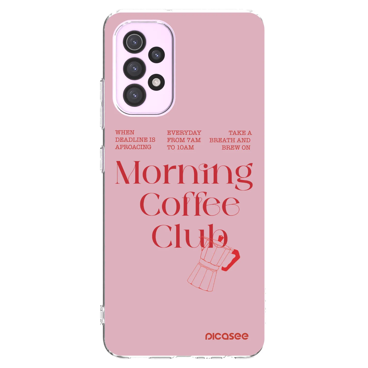 Picasee átlátszó szilikon tok az alábbi mobiltelefonokra Samsung Galaxy A32 5G A326B - Morning