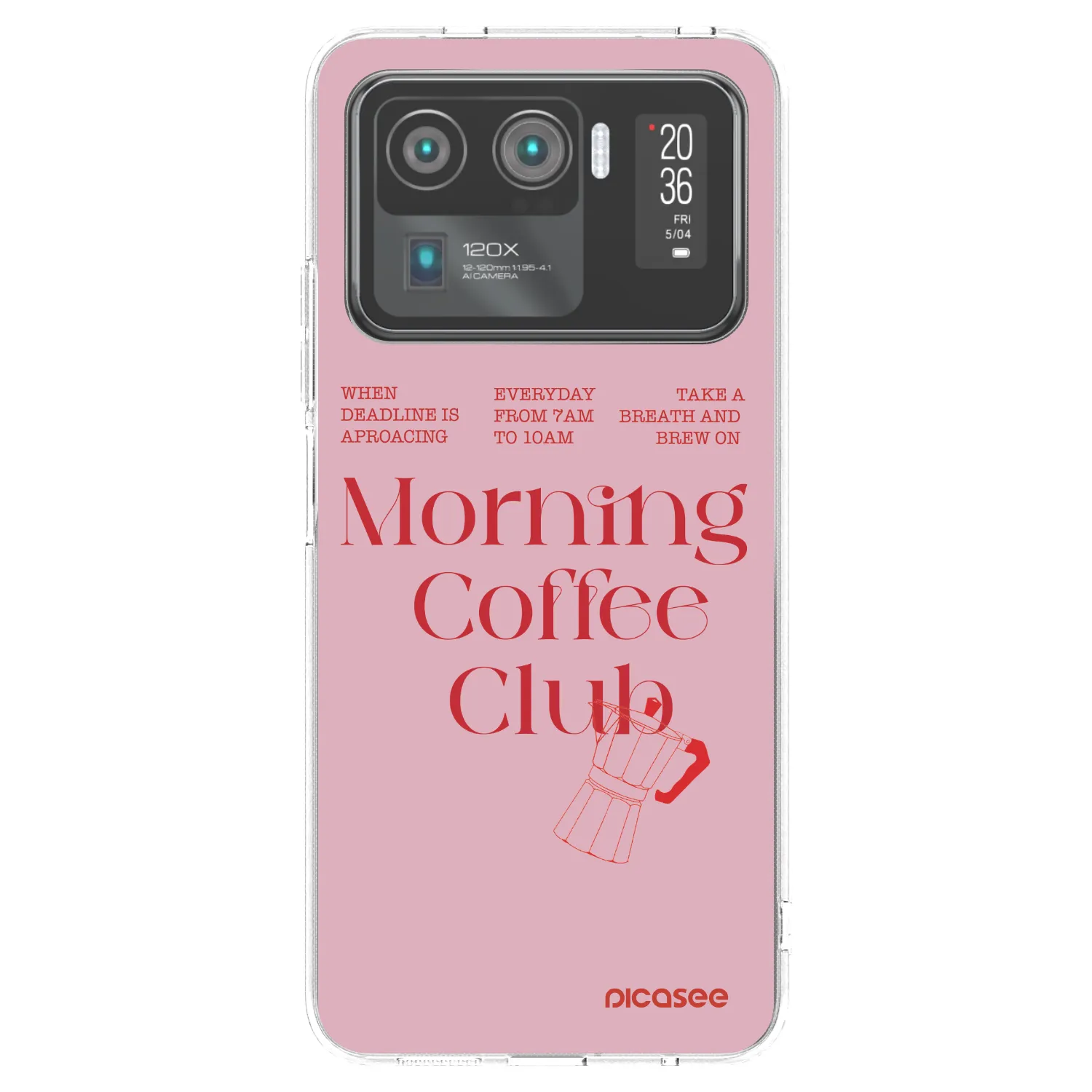 Picasee átlátszó szilikon tok az alábbi mobiltelefonokra Xiaomi Mi 11 Ultra - Morning
