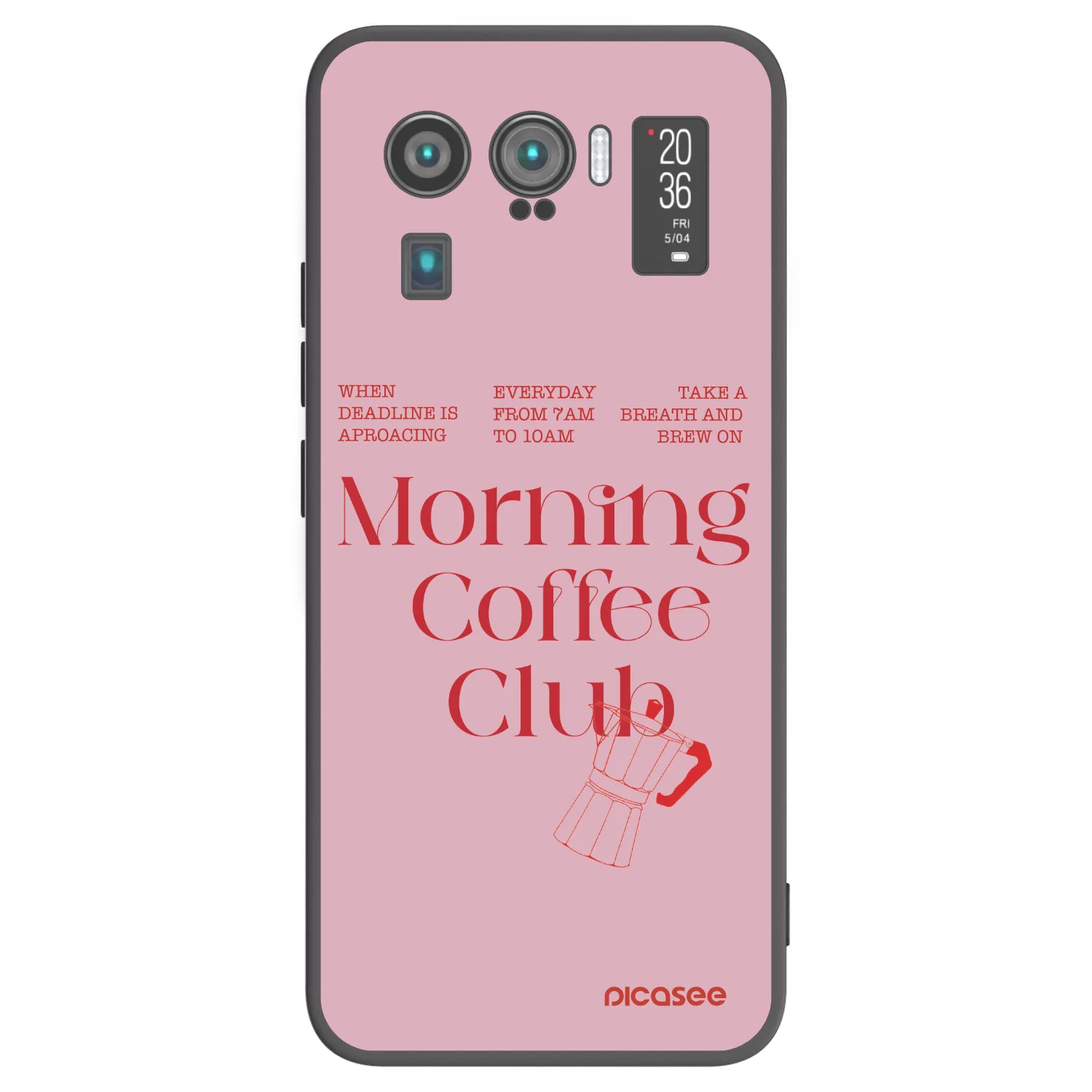 Picasee fekete szilikon tok az alábbi mobiltelefonokra Xiaomi Mi 11 Ultra - Morning