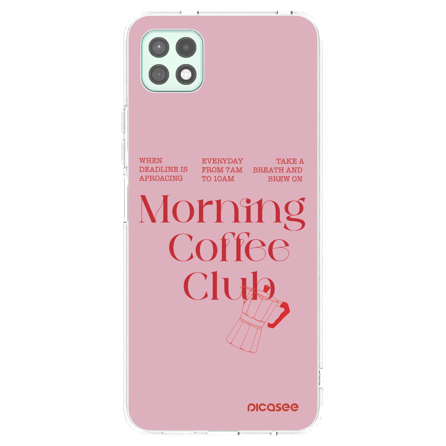 Picasee átlátszó szilikon tok az alábbi mobiltelefonokra Samsung Galaxy A22 A226B 5G - Morning