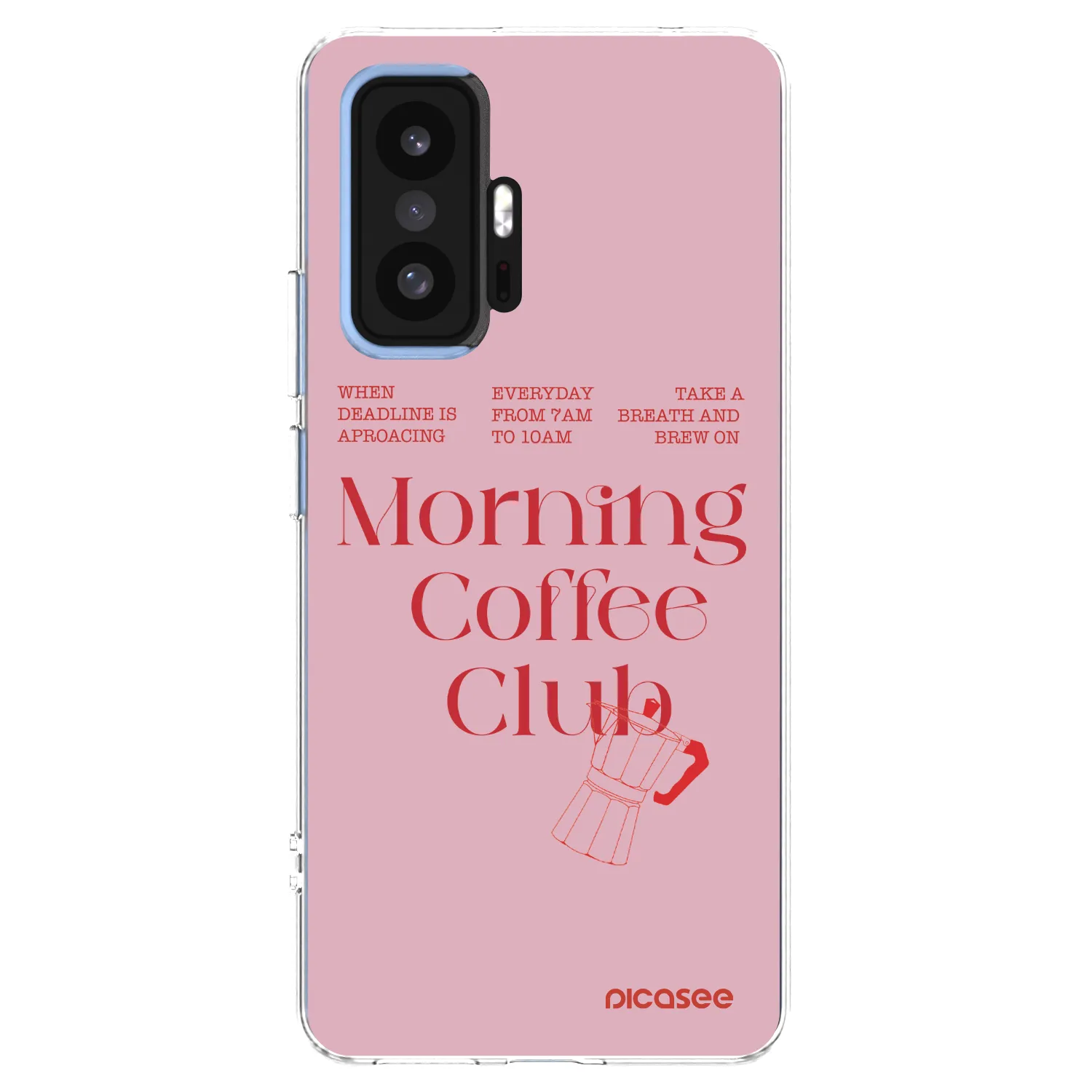 Picasee átlátszó szilikon tok az alábbi mobiltelefonokra Xiaomi 11T Pro - Morning
