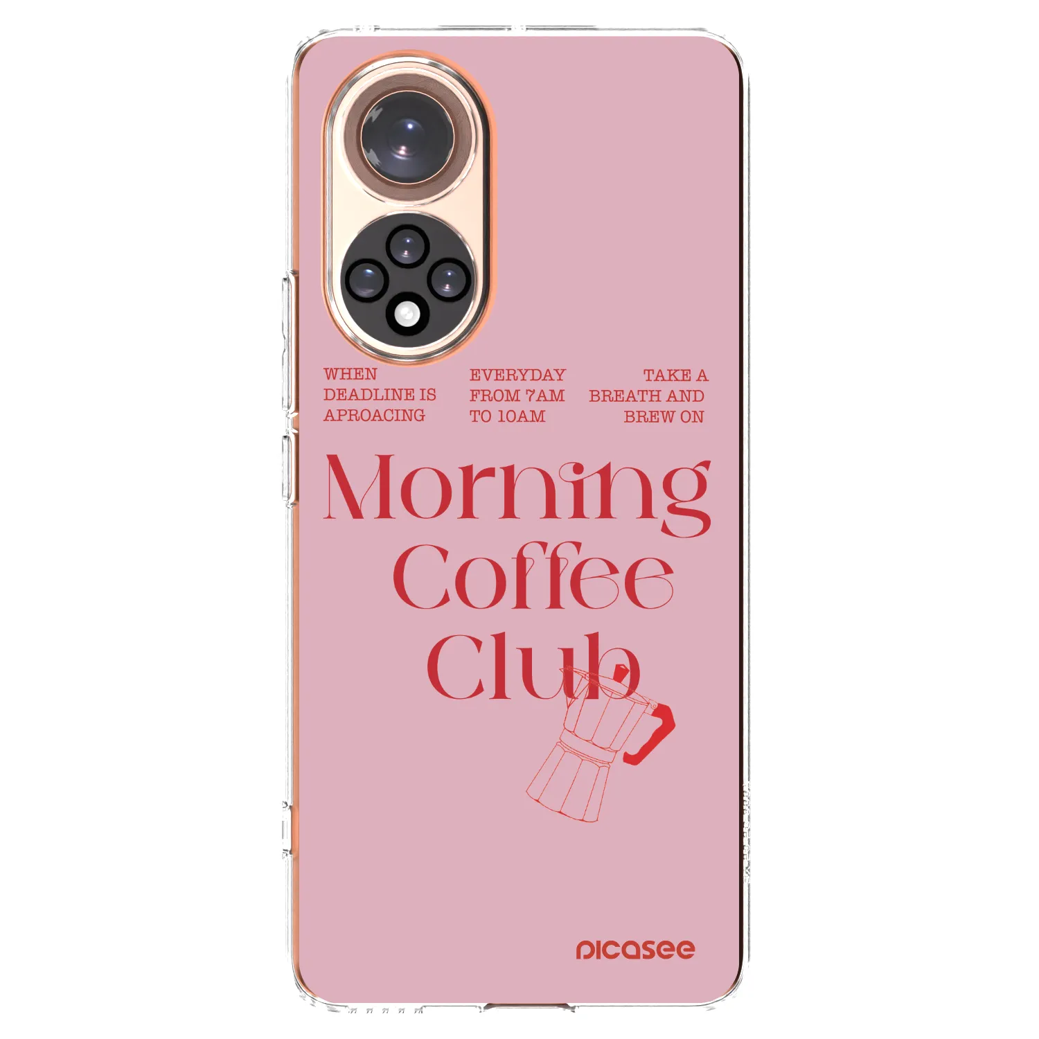 Picasee átlátszó szilikon tok az alábbi mobiltelefonokra Huawei Nova 9 - Morning