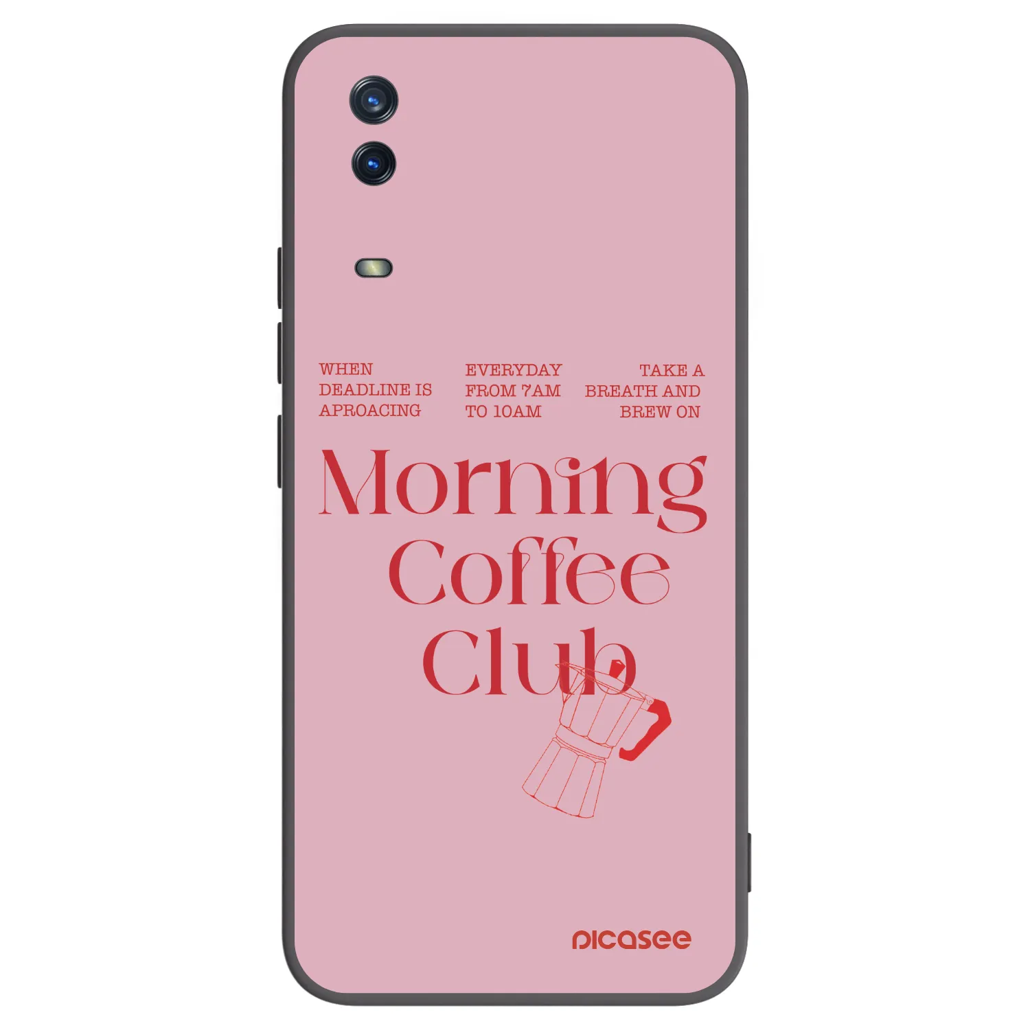 Picasee fekete szilikon tok az alábbi mobiltelefonokra Vivo Y11s - Morning