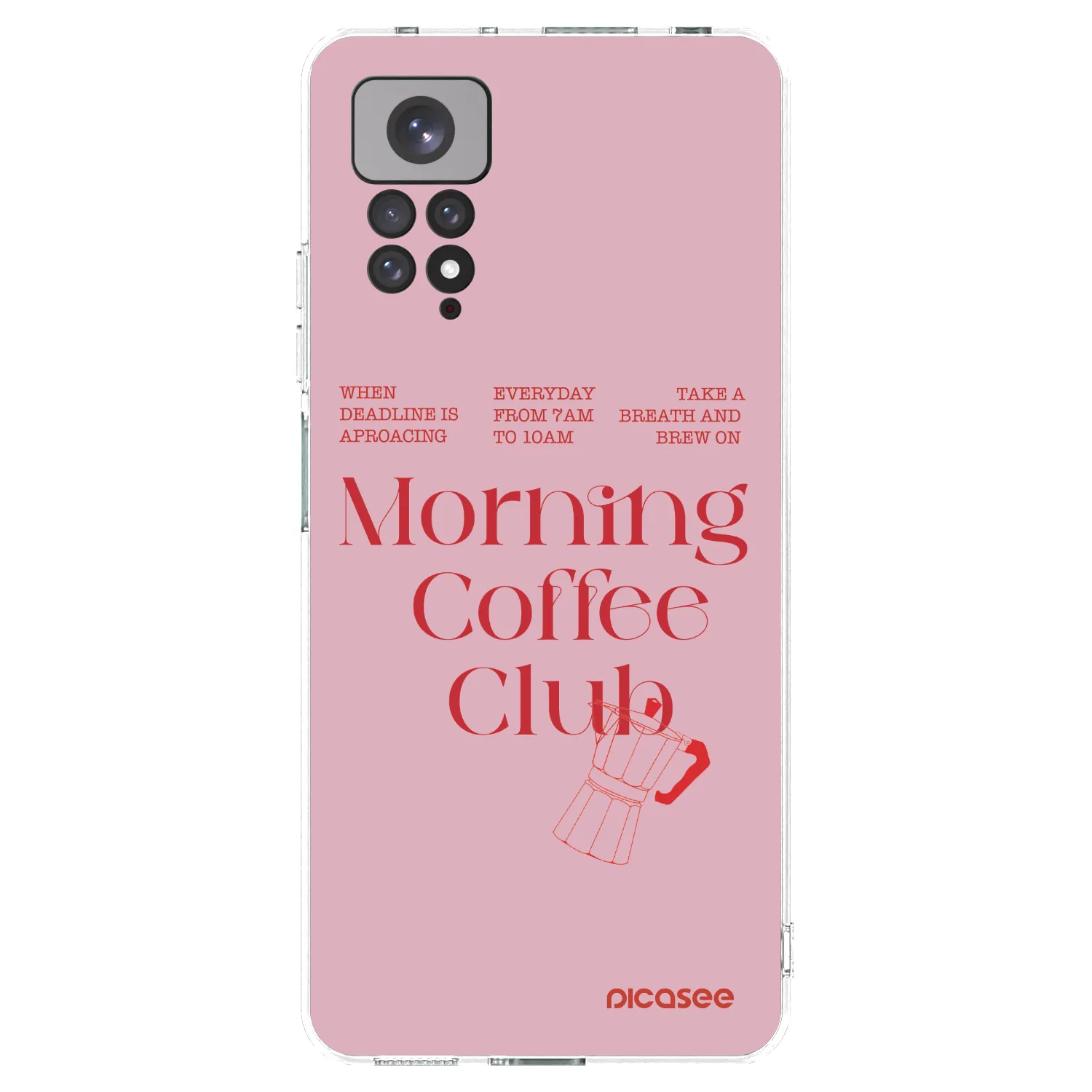Picasee átlátszó szilikon tok az alábbi mobiltelefonokra Xiaomi Redmi Note 11 - Morning