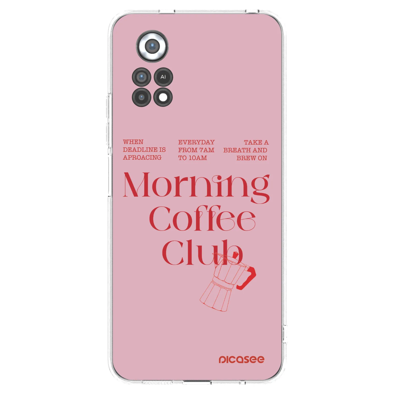 Picasee átlátszó szilikon tok az alábbi mobiltelefonokra Xiaomi Poco X4 Pro 5G - Morning
