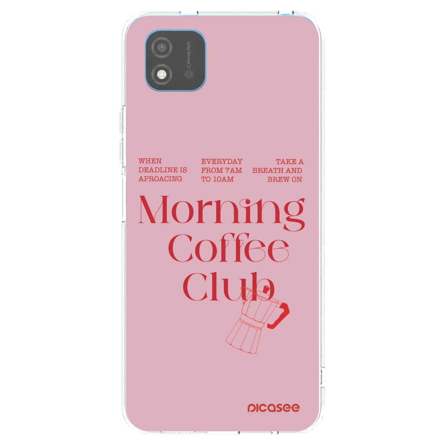 Picasee átlátszó szilikon tok az alábbi mobiltelefonokra Realme C11 (2021) - Morning