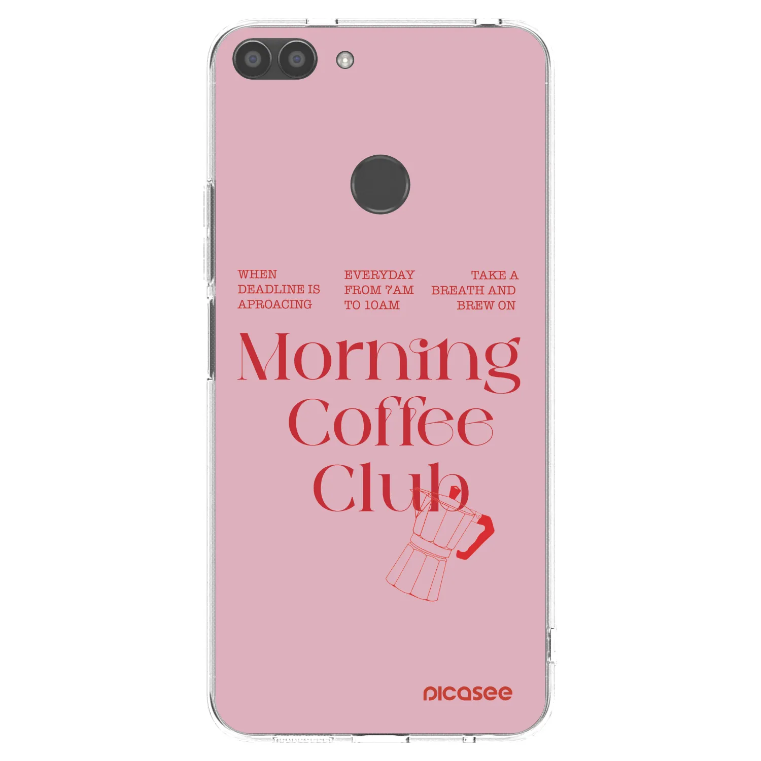 Picasee átlátszó szilikon tok az alábbi mobiltelefonokra Huawei P Smart - Morning