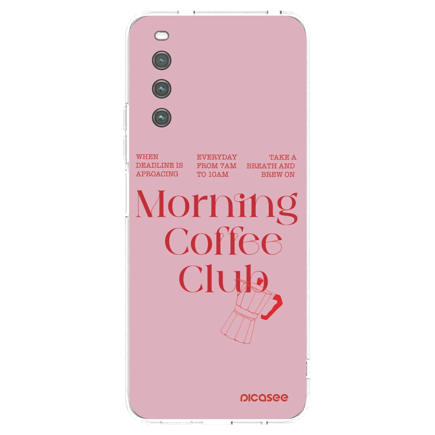 Picasee átlátszó szilikon tok az alábbi mobiltelefonokra Sony Xperia 10 IV 5G - Morning