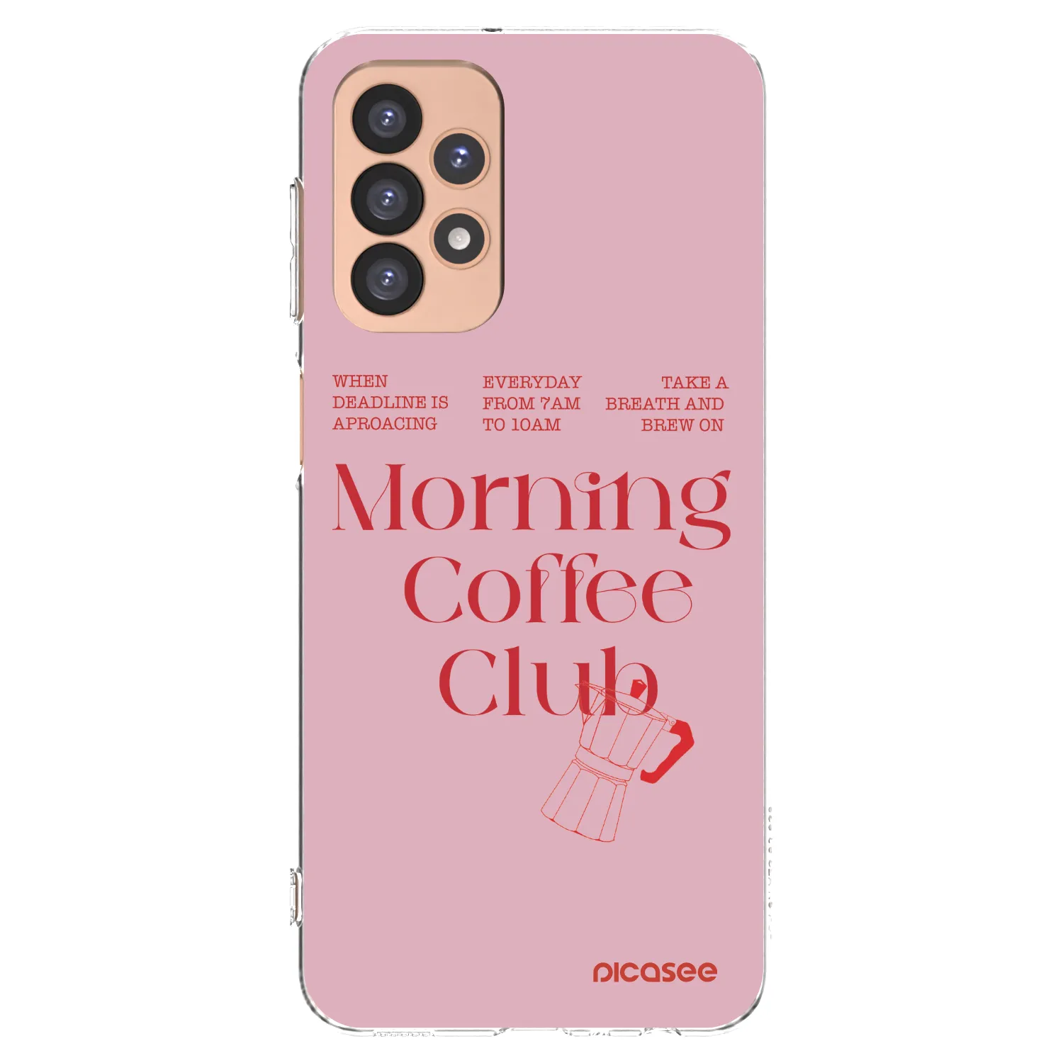 Picasee átlátszó szilikon tok az alábbi mobiltelefonokra Samsung Galaxy A23 A236B 5G - Morning