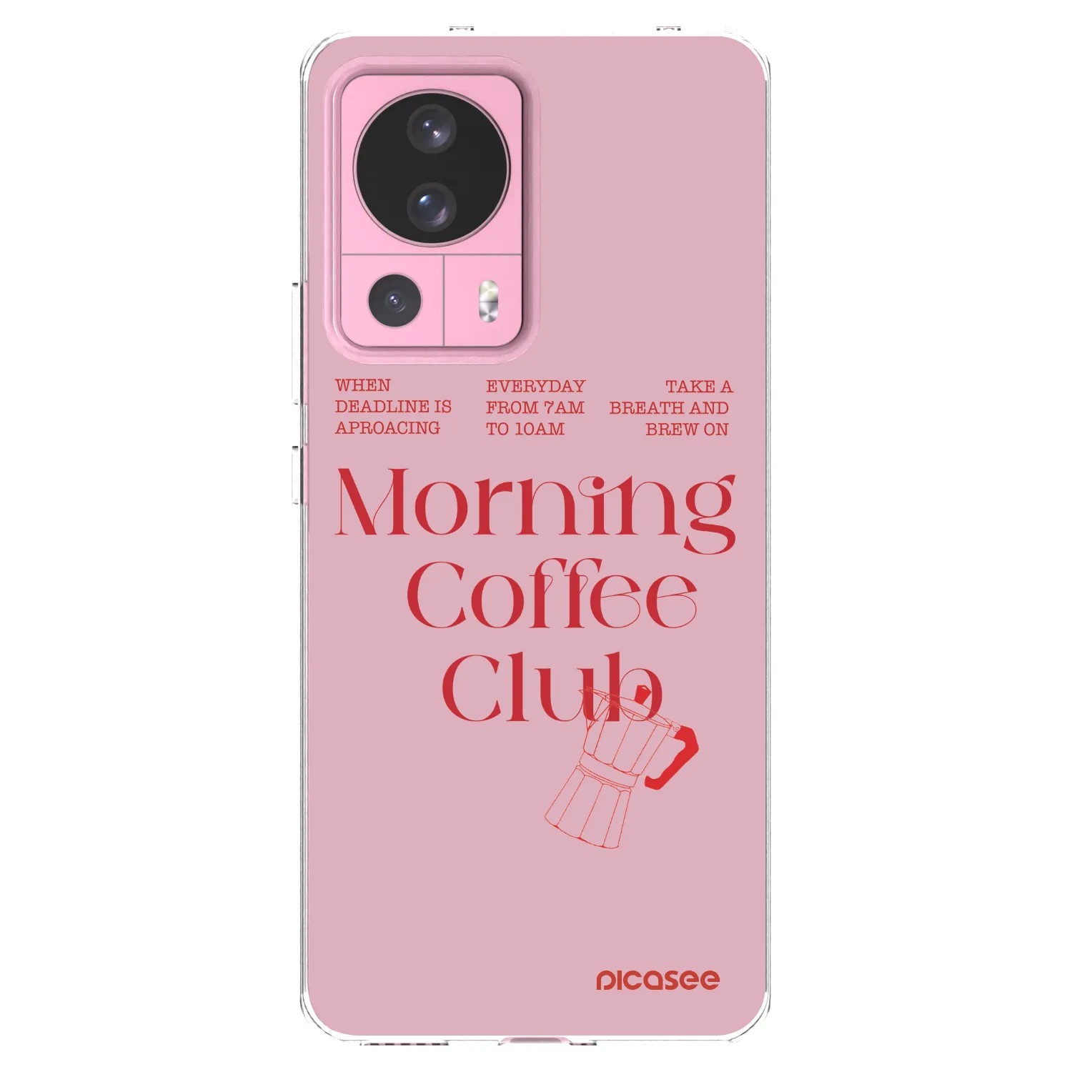 Picasee átlátszó szilikon tok az alábbi mobiltelefonokra Xiaomi 13 Lite - Morning