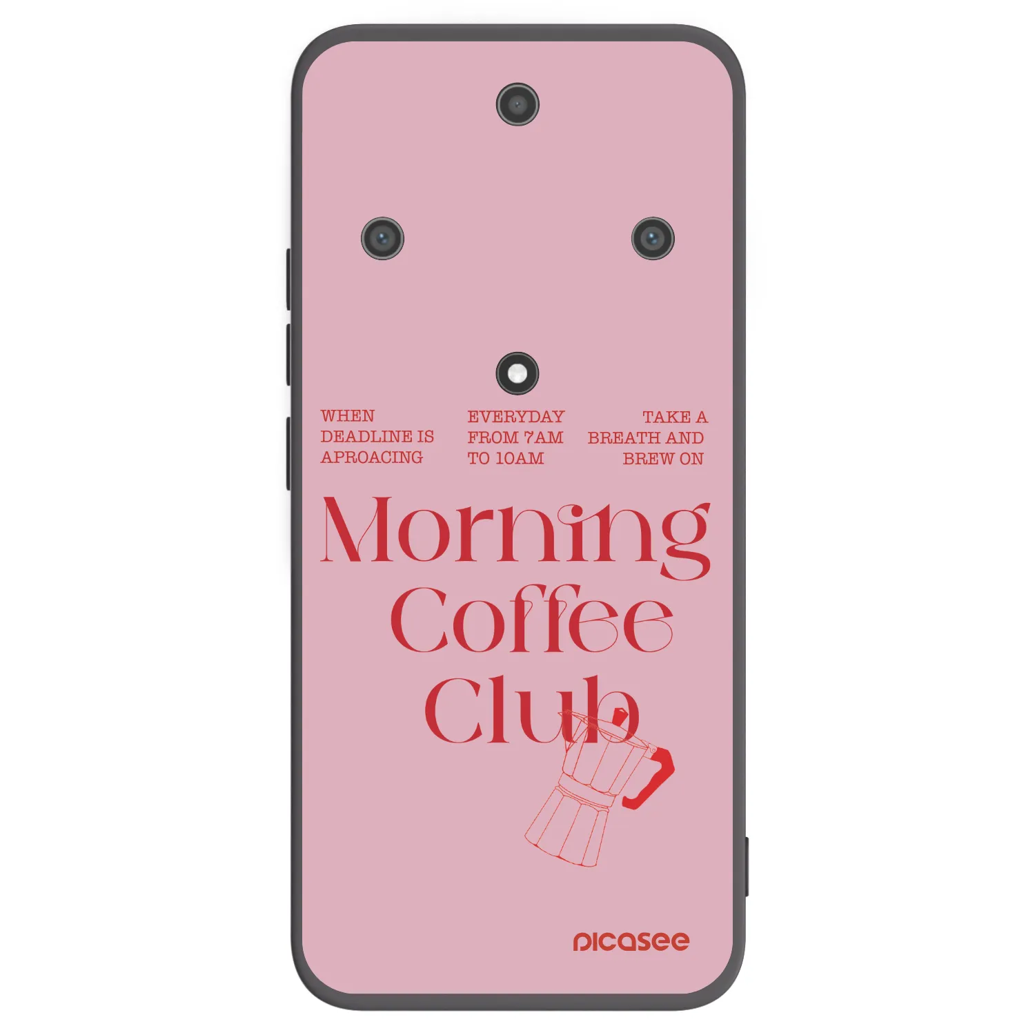 Picasee fekete szilikon tok az alábbi mobiltelefonokra Honor Magic5 Lite 5G - Morning