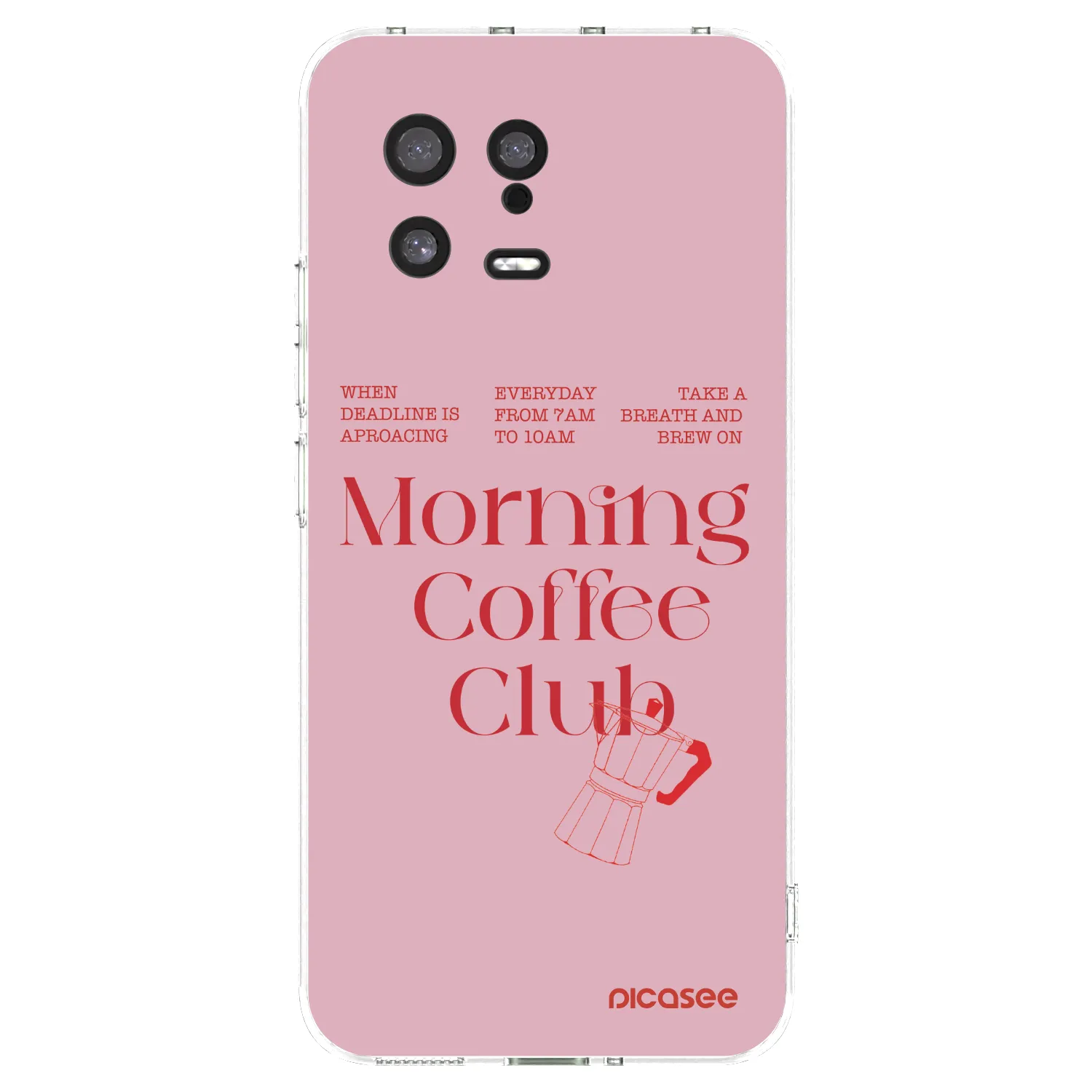 Picasee átlátszó szilikon tok az alábbi mobiltelefonokra Xiaomi 13 - Morning