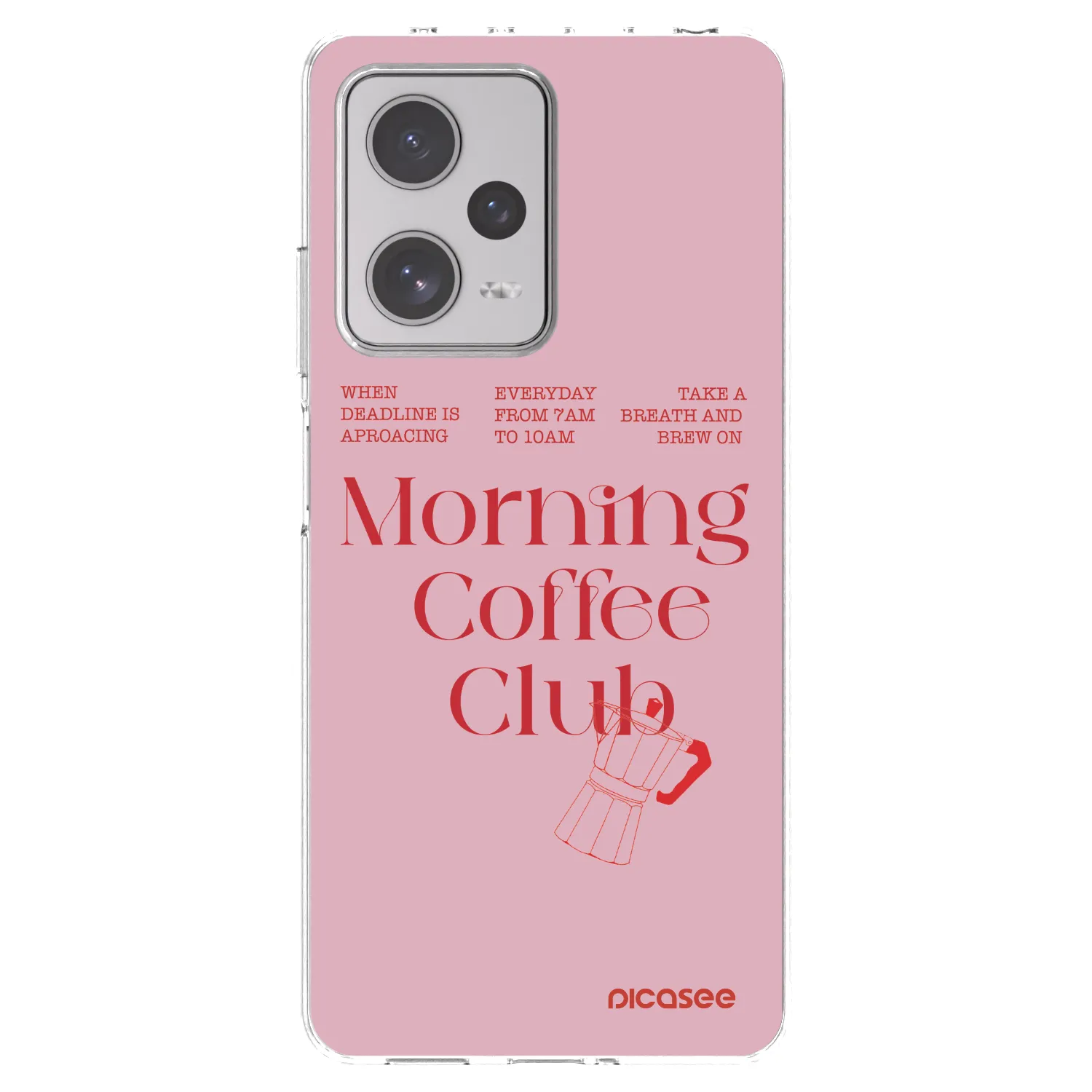Picasee átlátszó szilikon tok az alábbi mobiltelefonokra Xiaomi Redmi Note 12 Pro+ 5G - Morning