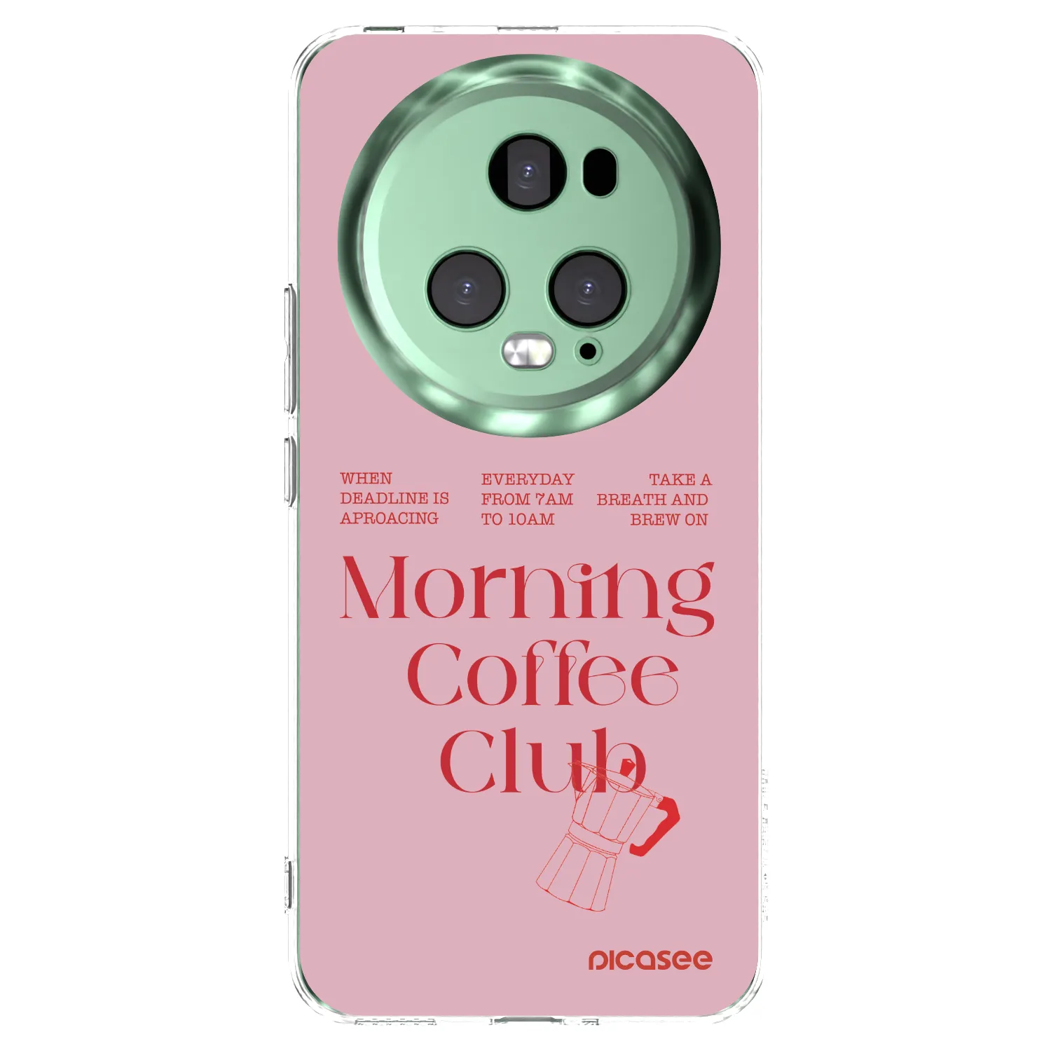 Picasee átlátszó szilikon tok az alábbi mobiltelefonokra Honor Magic5 Pro - Morning