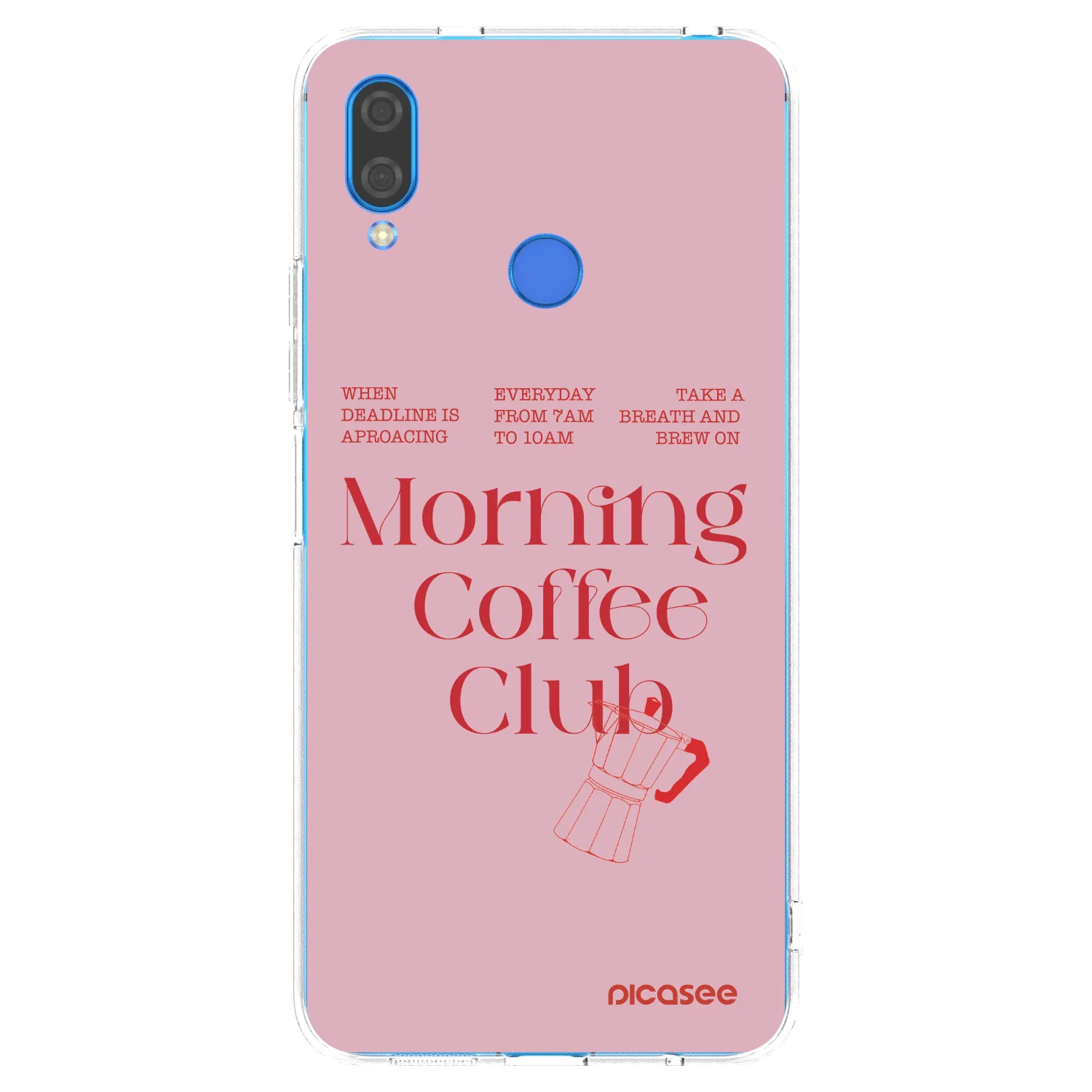 Picasee átlátszó szilikon tok az alábbi mobiltelefonokra Huawei Nova 3 - Morning