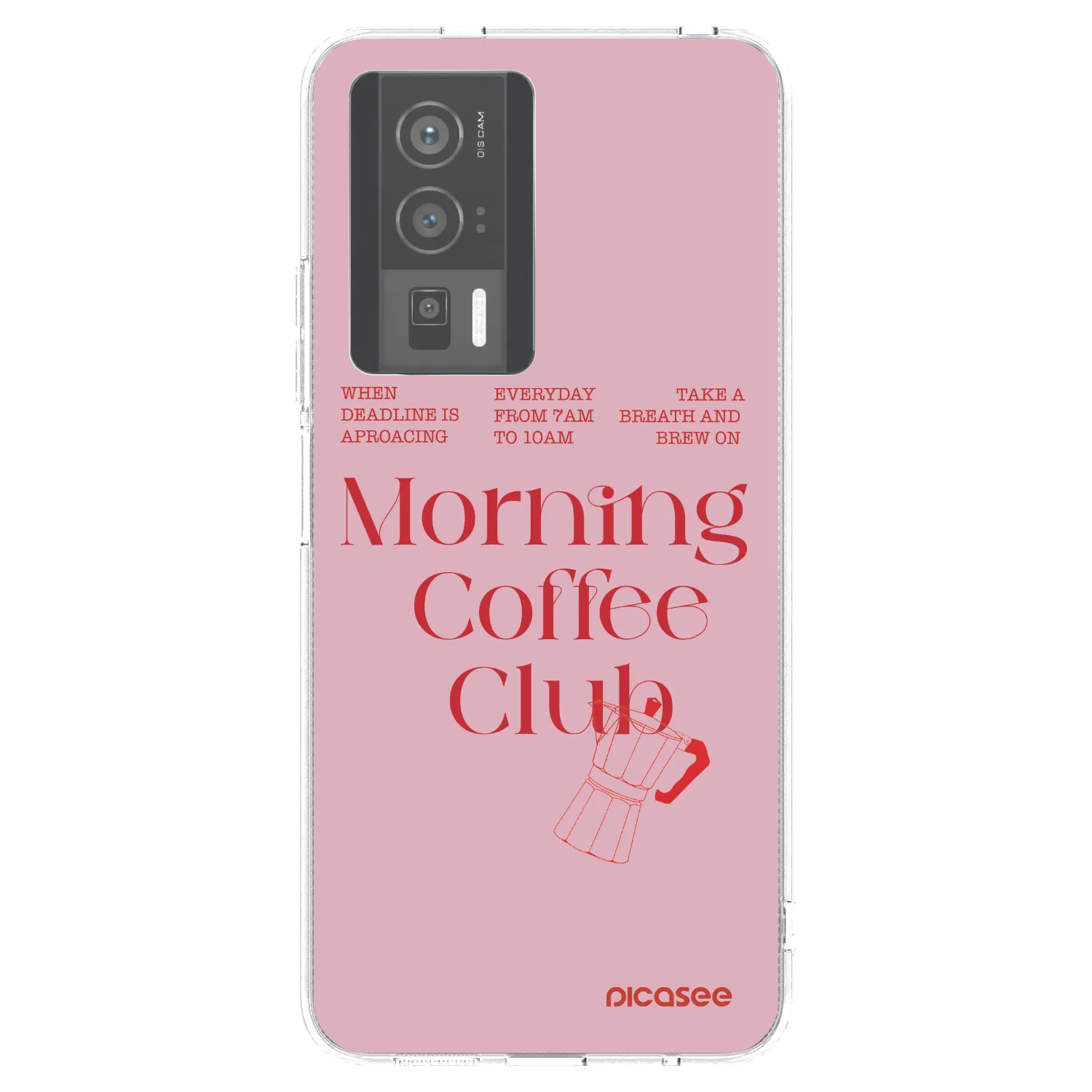 Picasee átlátszó szilikon tok az alábbi mobiltelefonokra Xiaomi Poco F5 Pro 5G - Morning