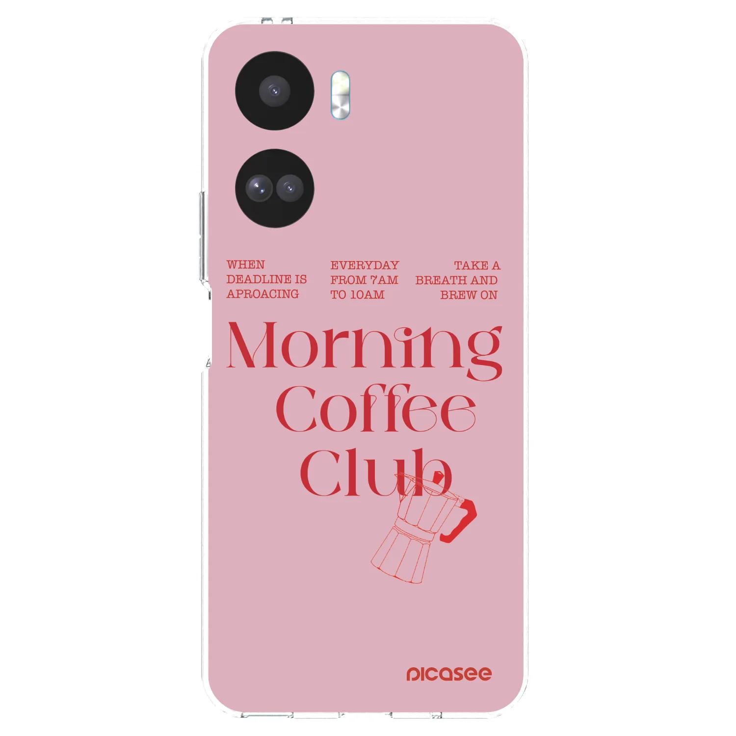 Picasee átlátszó szilikon tok az alábbi mobiltelefonokra Honor 90 Lite 5G - Morning