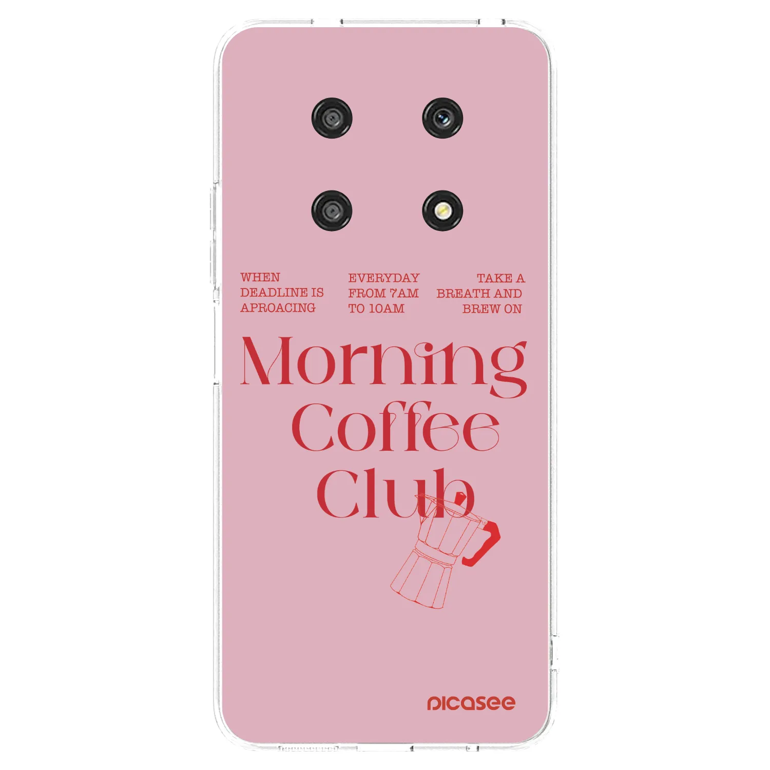Picasee átlátszó szilikon tok az alábbi mobiltelefonokra Honor Magic4 Lite 5G - Morning
