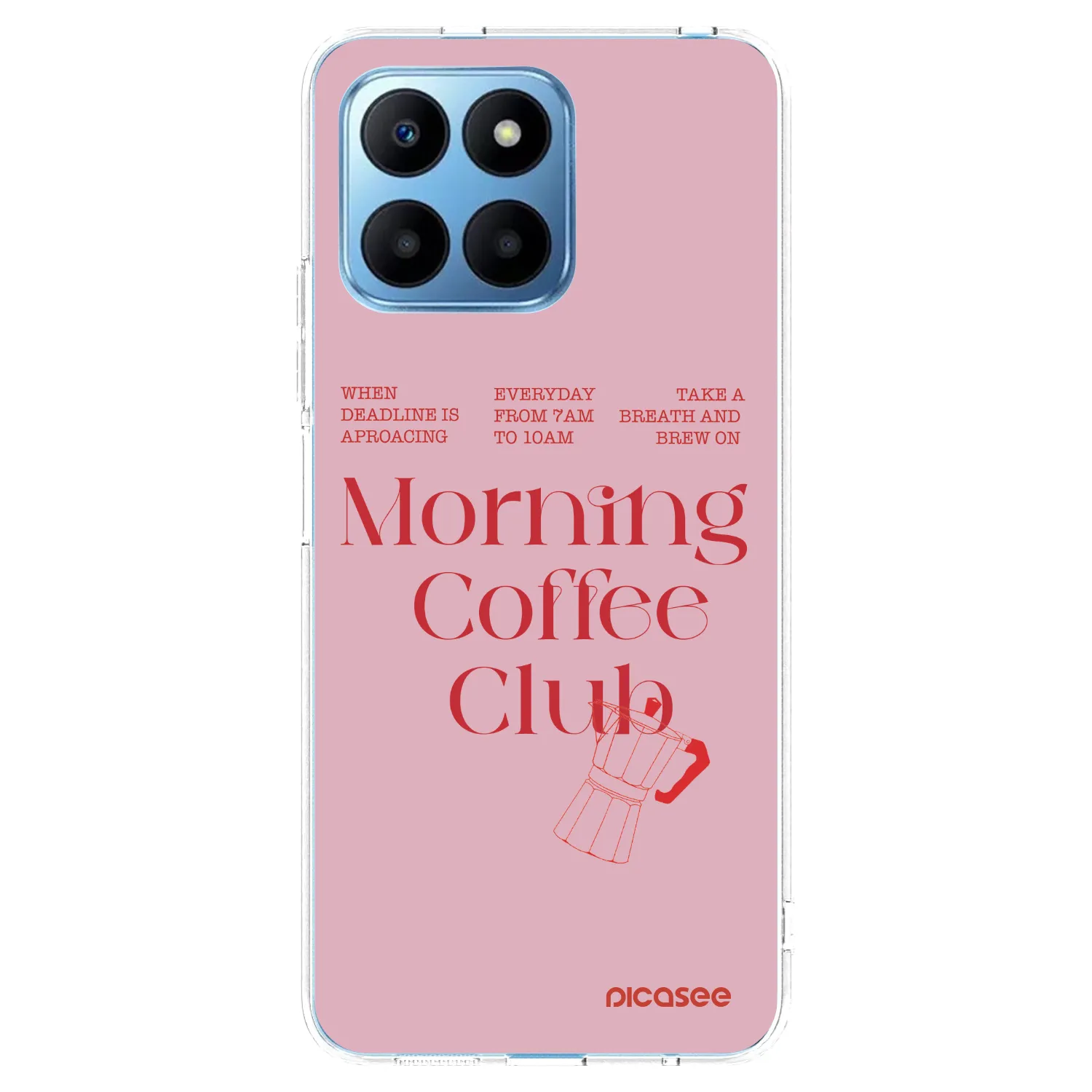 Picasee átlátszó szilikon tok az alábbi mobiltelefonokra Honor 70 Lite - Morning
