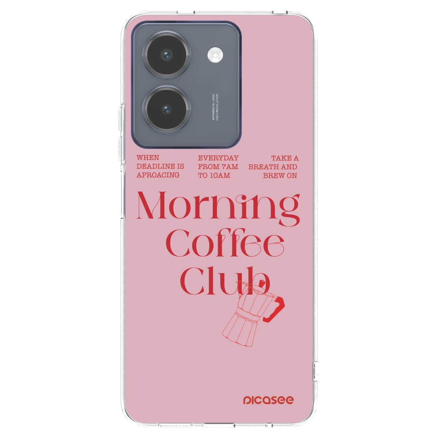 Picasee átlátszó szilikon tok az alábbi mobiltelefonokra Vivo Y36 4G - Morning