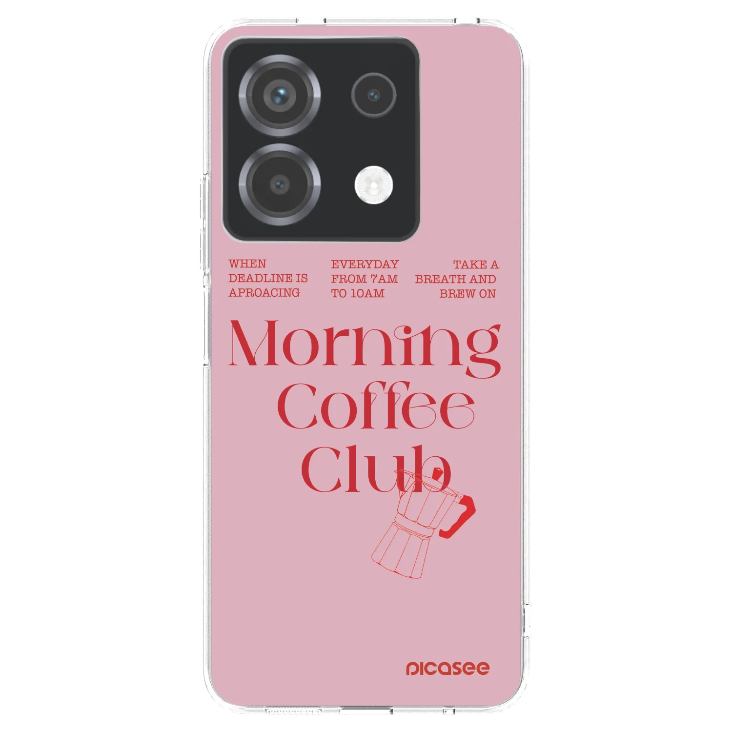 Picasee átlátszó szilikon tok az alábbi mobiltelefonokra Xiaomi Poco X6 - Morning