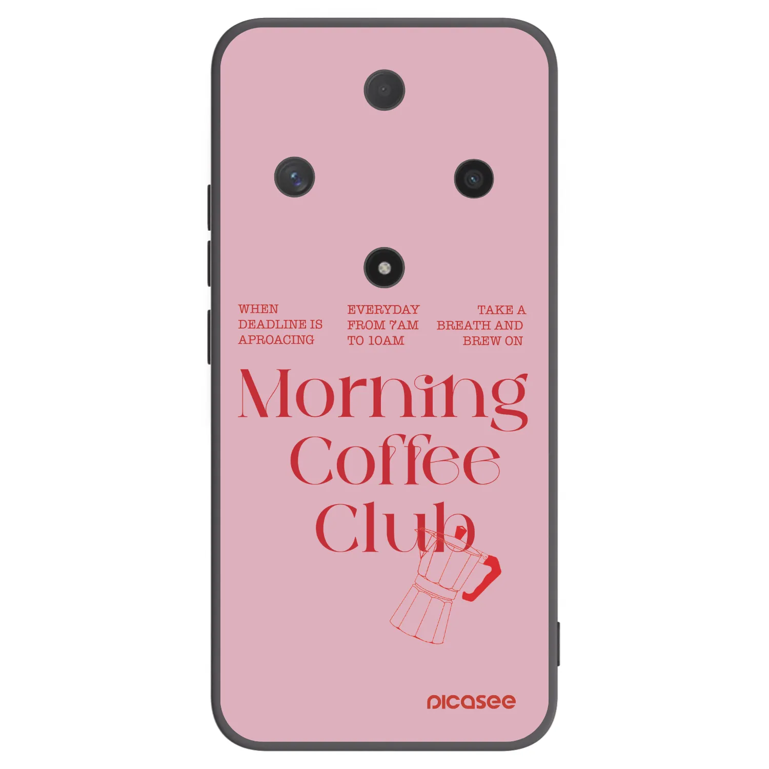 Picasee fekete szilikon tok az alábbi mobiltelefonokra Honor Magic6 Lite 5G - Morning