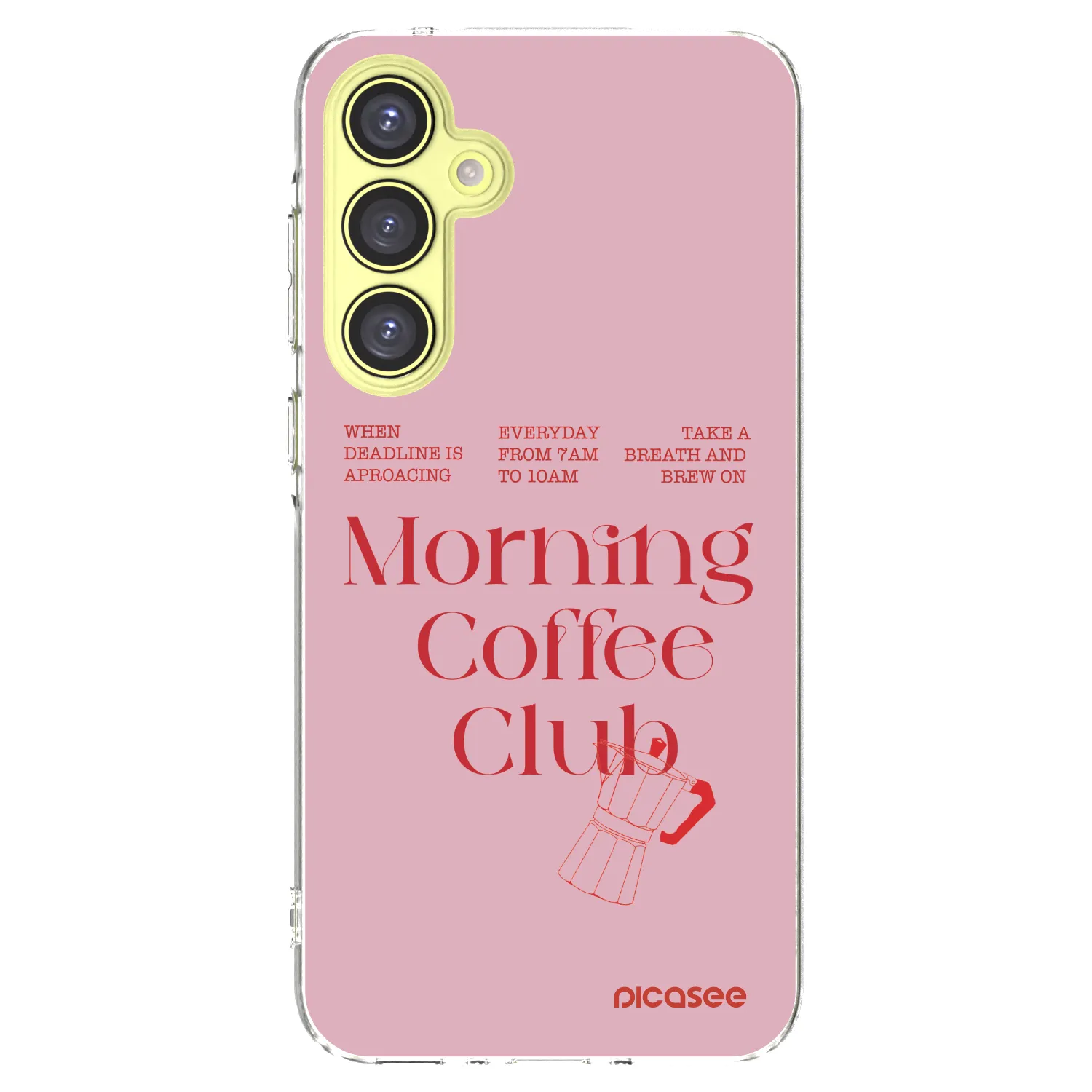 Picasee átlátszó szilikon tok az alábbi mobiltelefonokra Samsung Galaxy A35 5G A356B - Morning