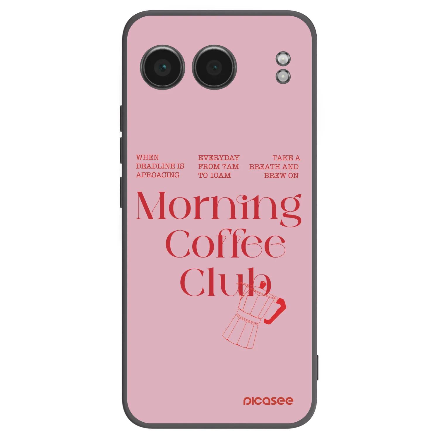 Picasee fekete szilikon tok az alábbi mobiltelefonokra OnePlus Nord 4 - Morning