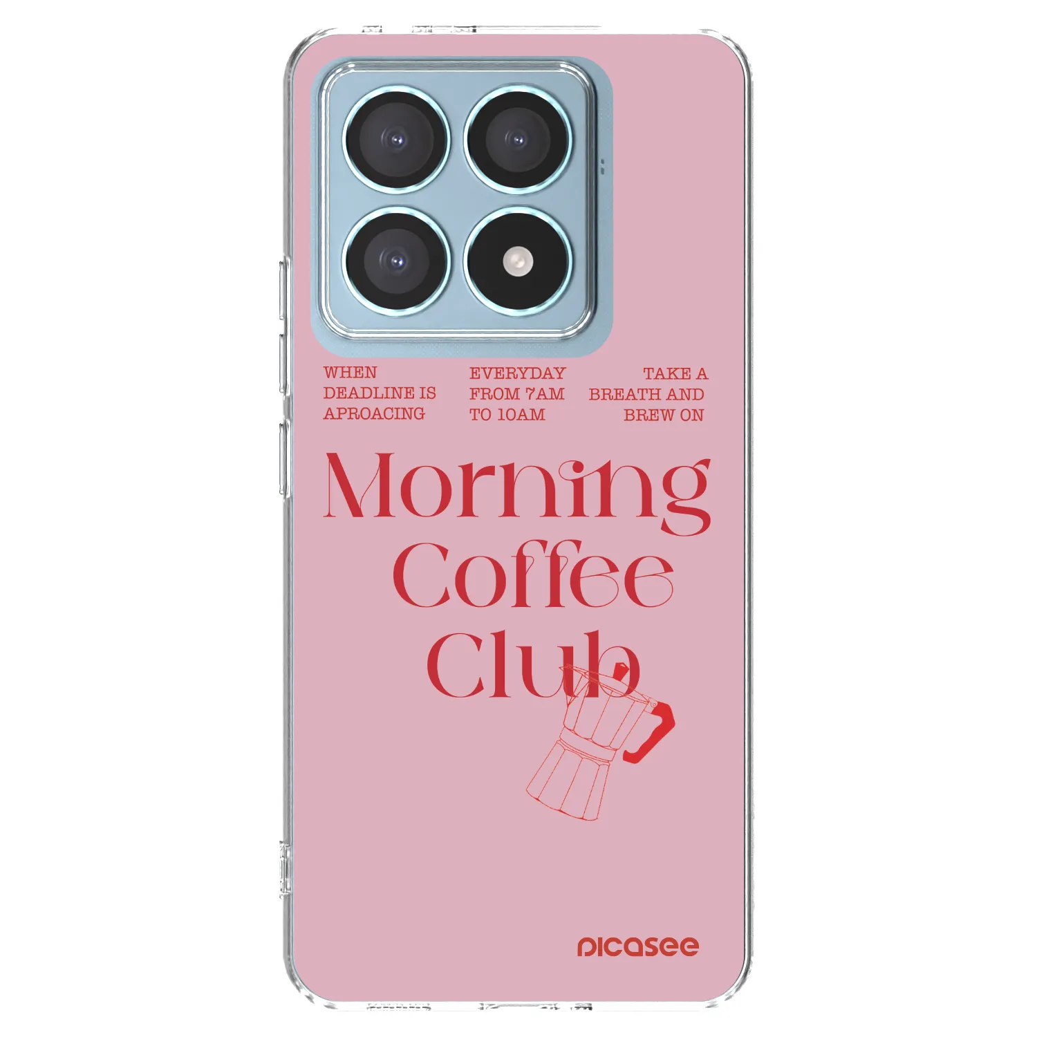 Picasee átlátszó szilikon tok az alábbi mobiltelefonokra Xiaomi 14T Pro - Morning
