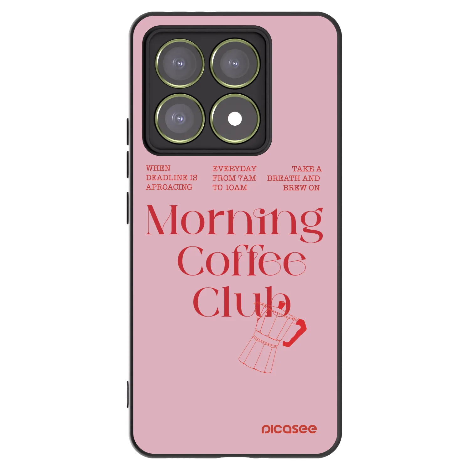 Picasee fekete szilikon tok az alábbi mobiltelefonokra Xiaomi 14T - Morning