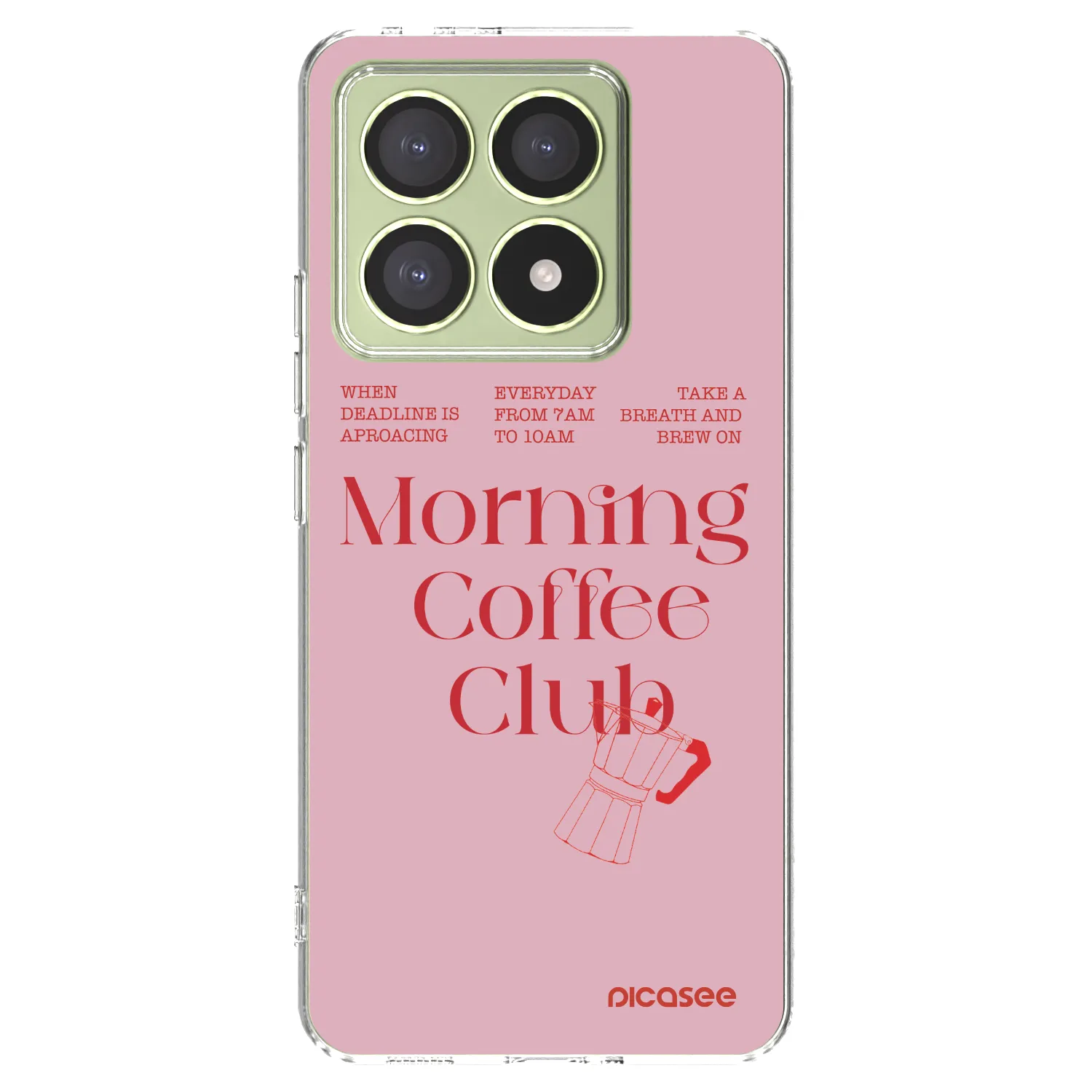 Picasee átlátszó szilikon tok az alábbi mobiltelefonokra Xiaomi 14T - Morning