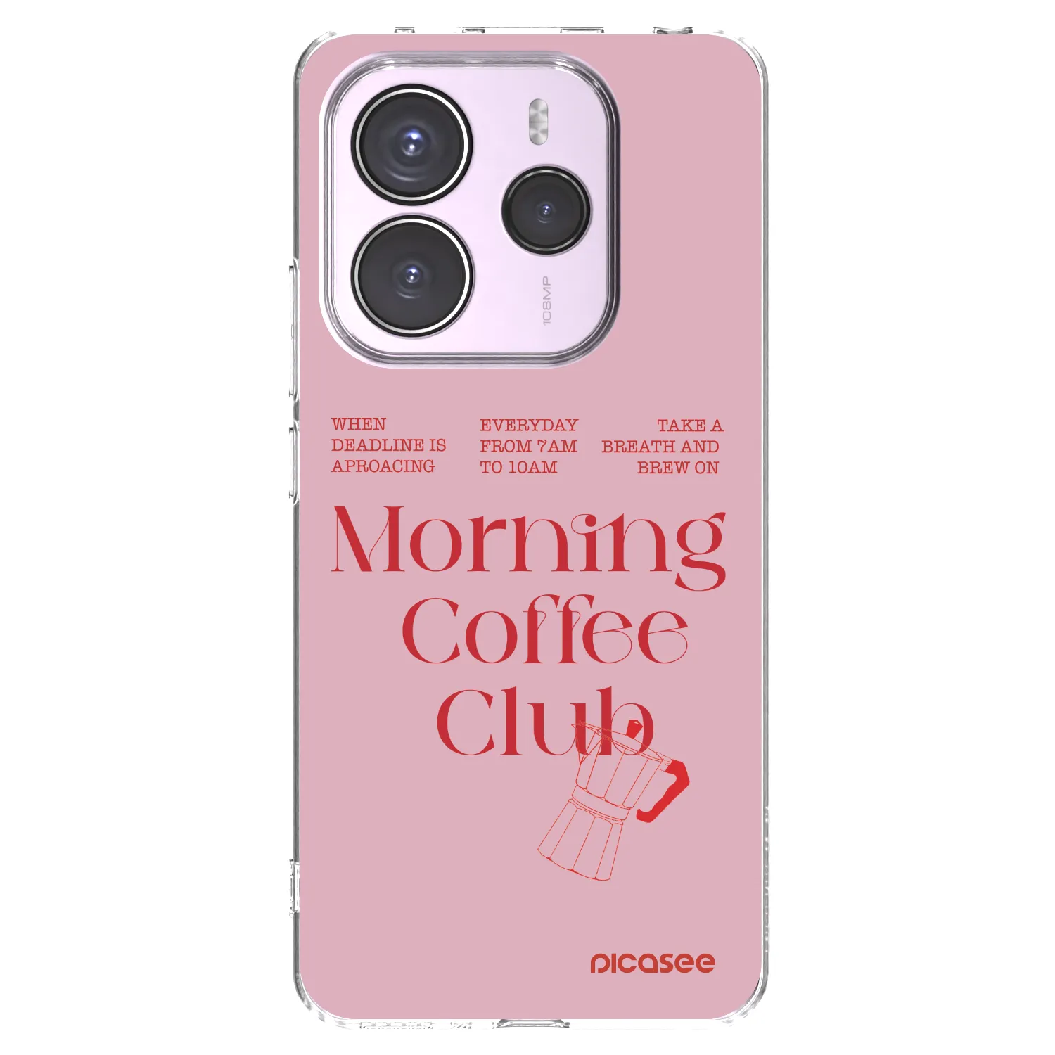 Picasee átlátszó szilikon tok az alábbi mobiltelefonokra Xiaomi Redmi Note 14 5G - Morning
