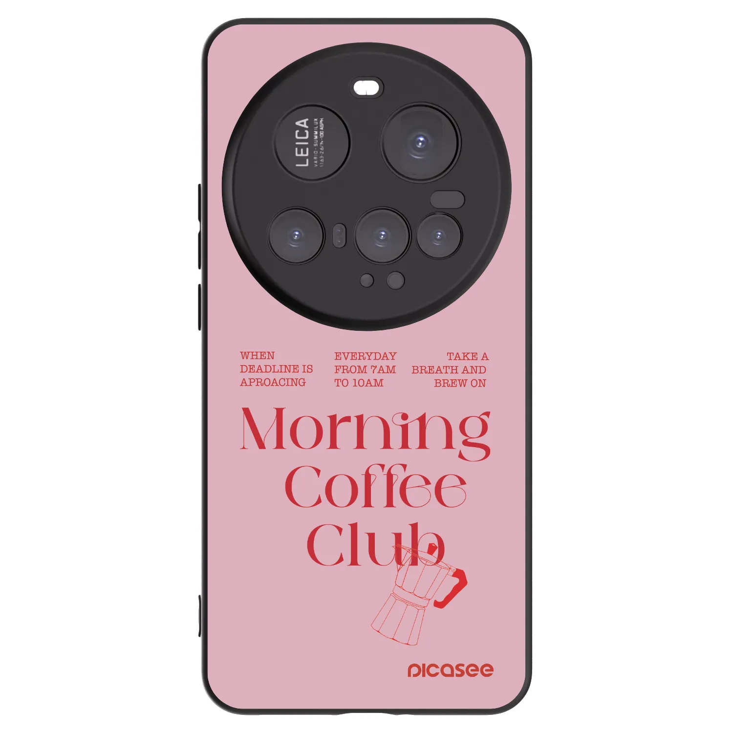 Picasee fekete szilikon tok az alábbi mobiltelefonokra Xiaomi 15 Ultra - Morning