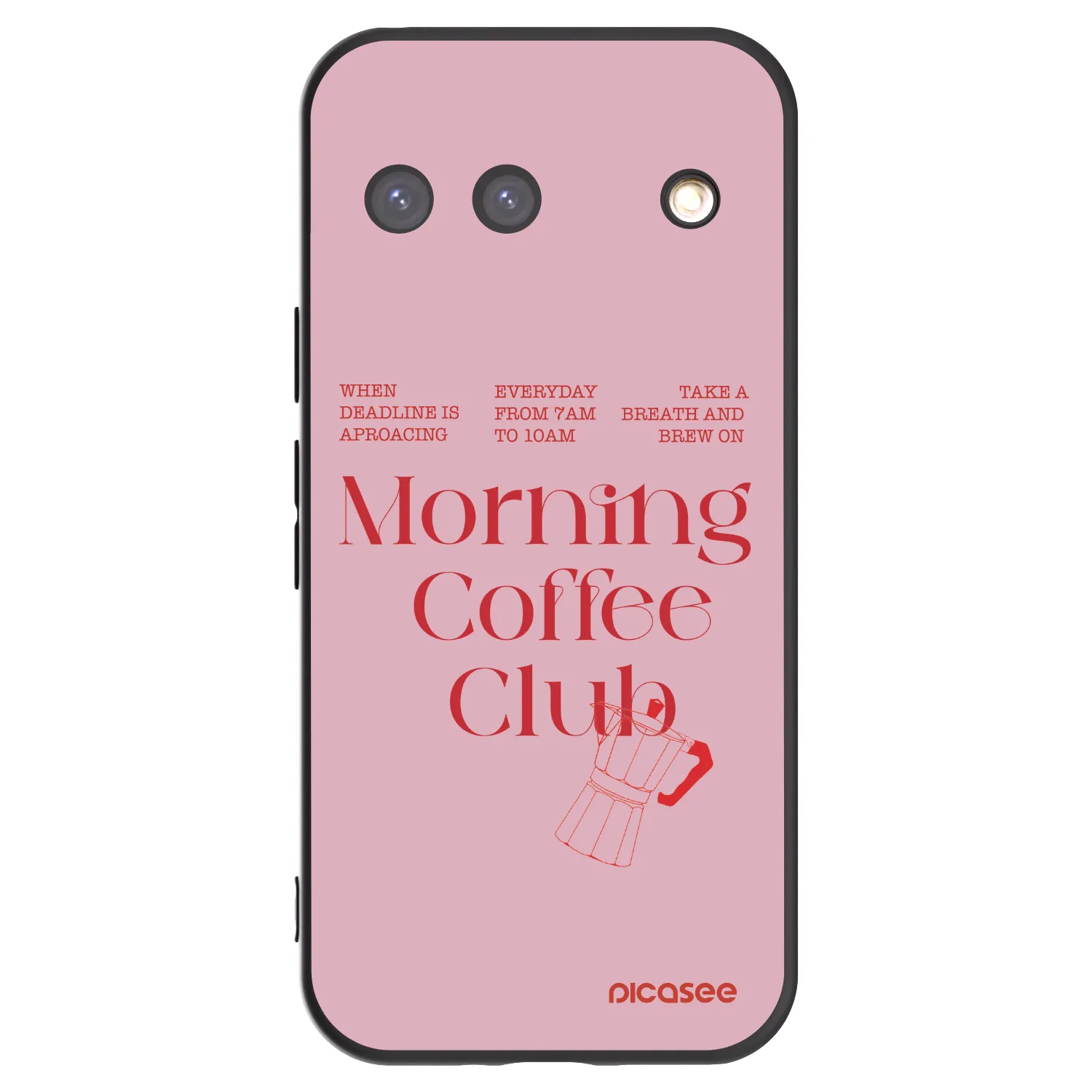 Picasee fekete szilikon tok az alábbi mobiltelefonokra Google Pixel 9 - Morning