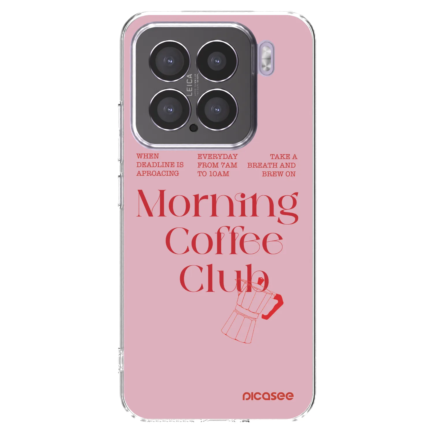 Picasee átlátszó szilikon tok az alábbi mobiltelefonokra Xiaomi 15 - Morning