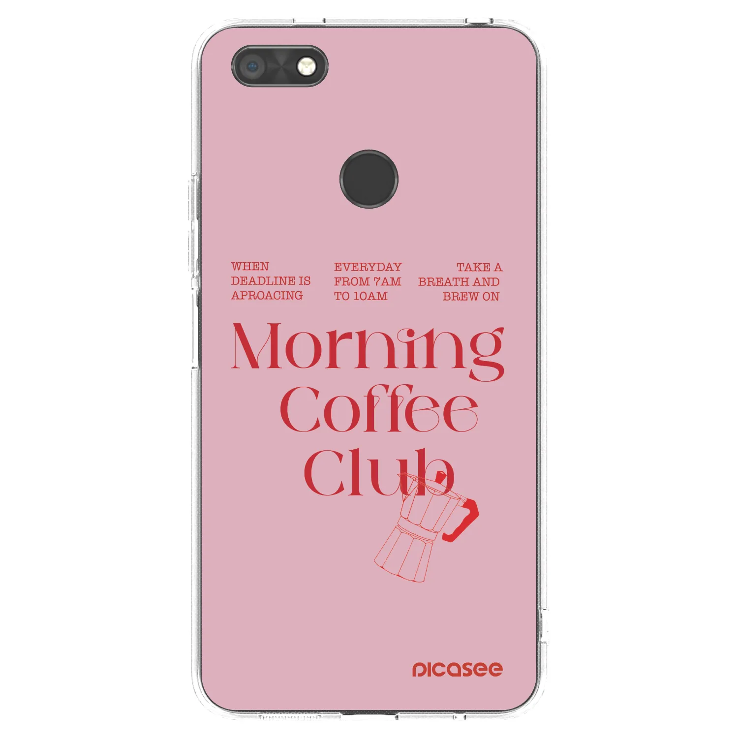 Picasee átlátszó szilikon tok az alábbi mobiltelefonokra Huawei P9 Lite Mini - Morning