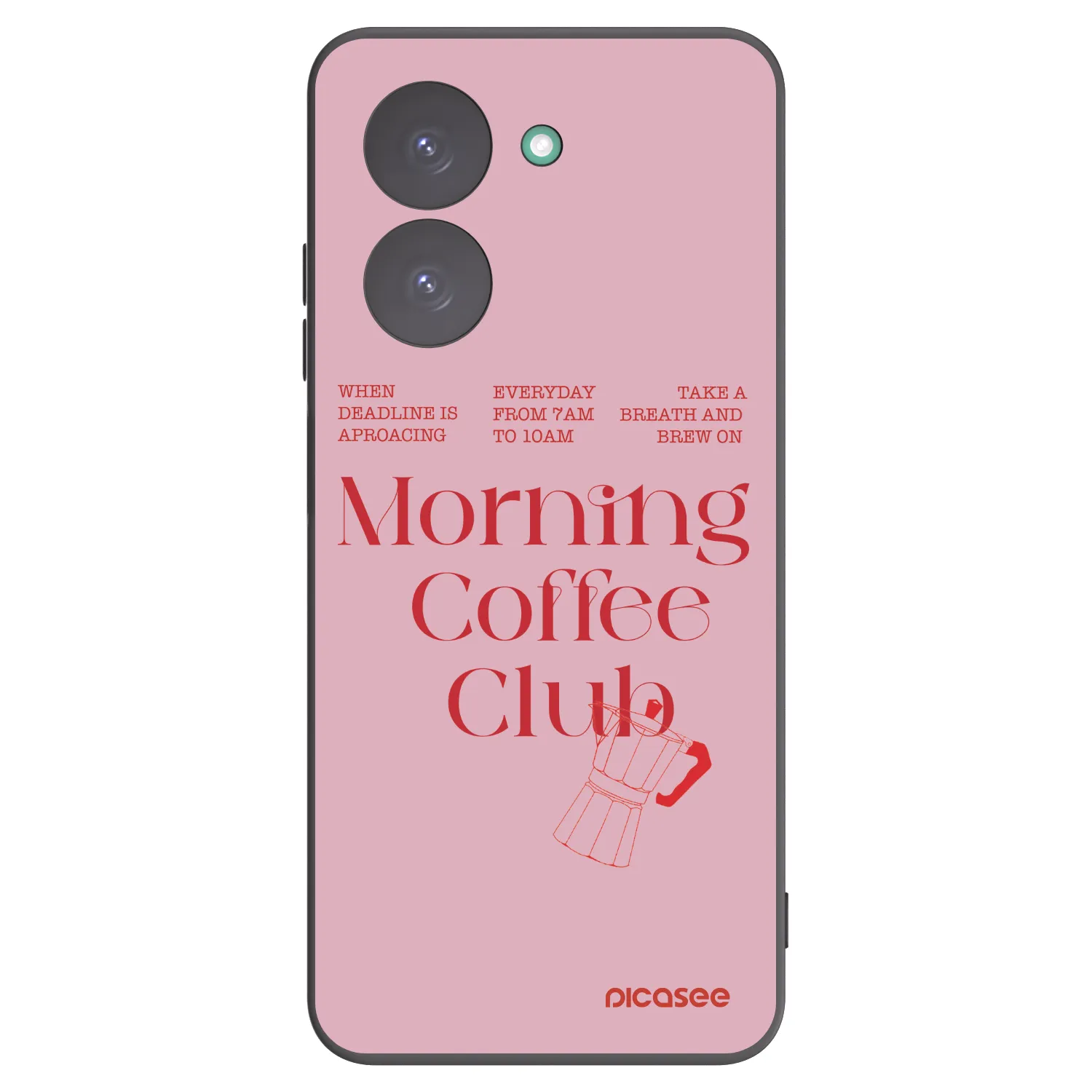Picasee fekete szilikon tok az alábbi mobiltelefonokra Xiaomi Redmi A5 - Morning