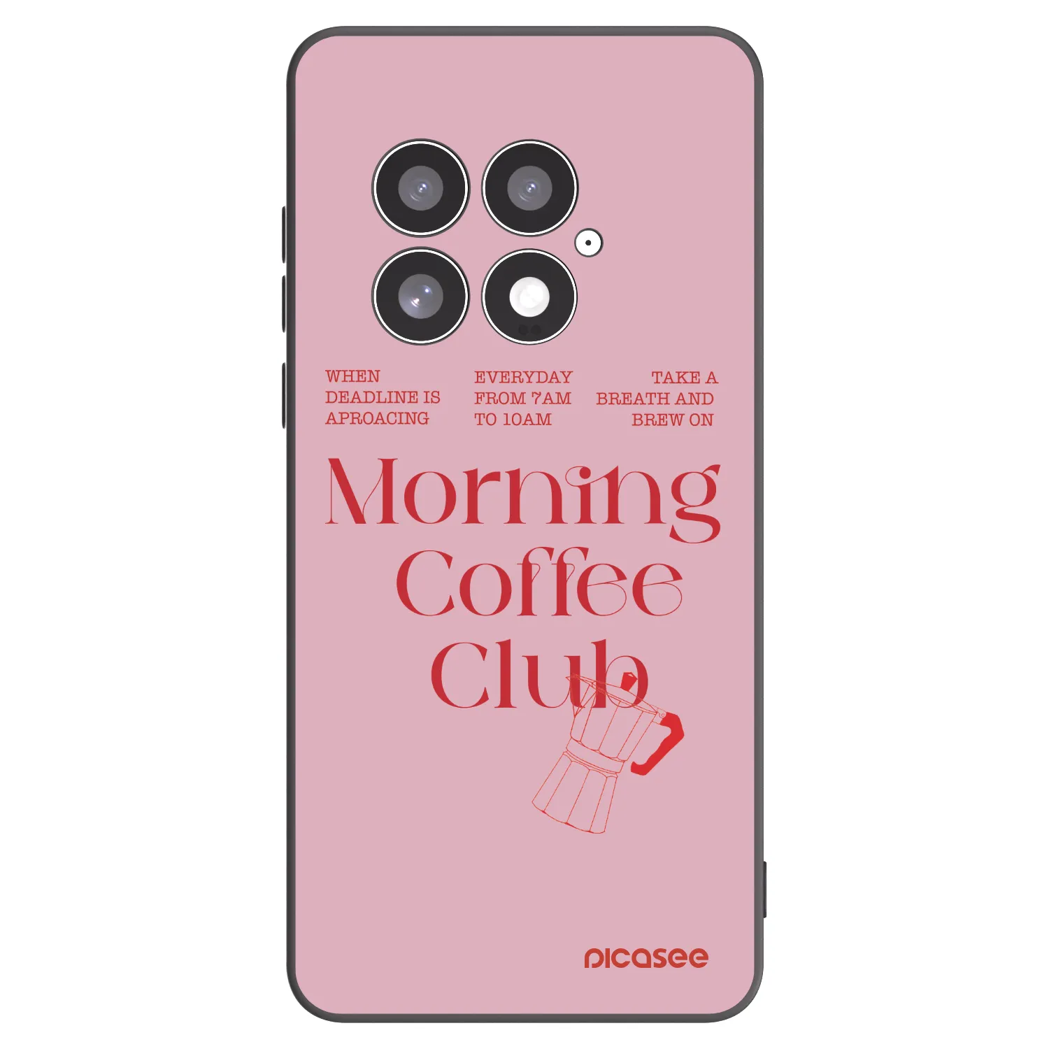Picasee fekete szilikon tok az alábbi mobiltelefonokra OnePlus 13 5G - Morning