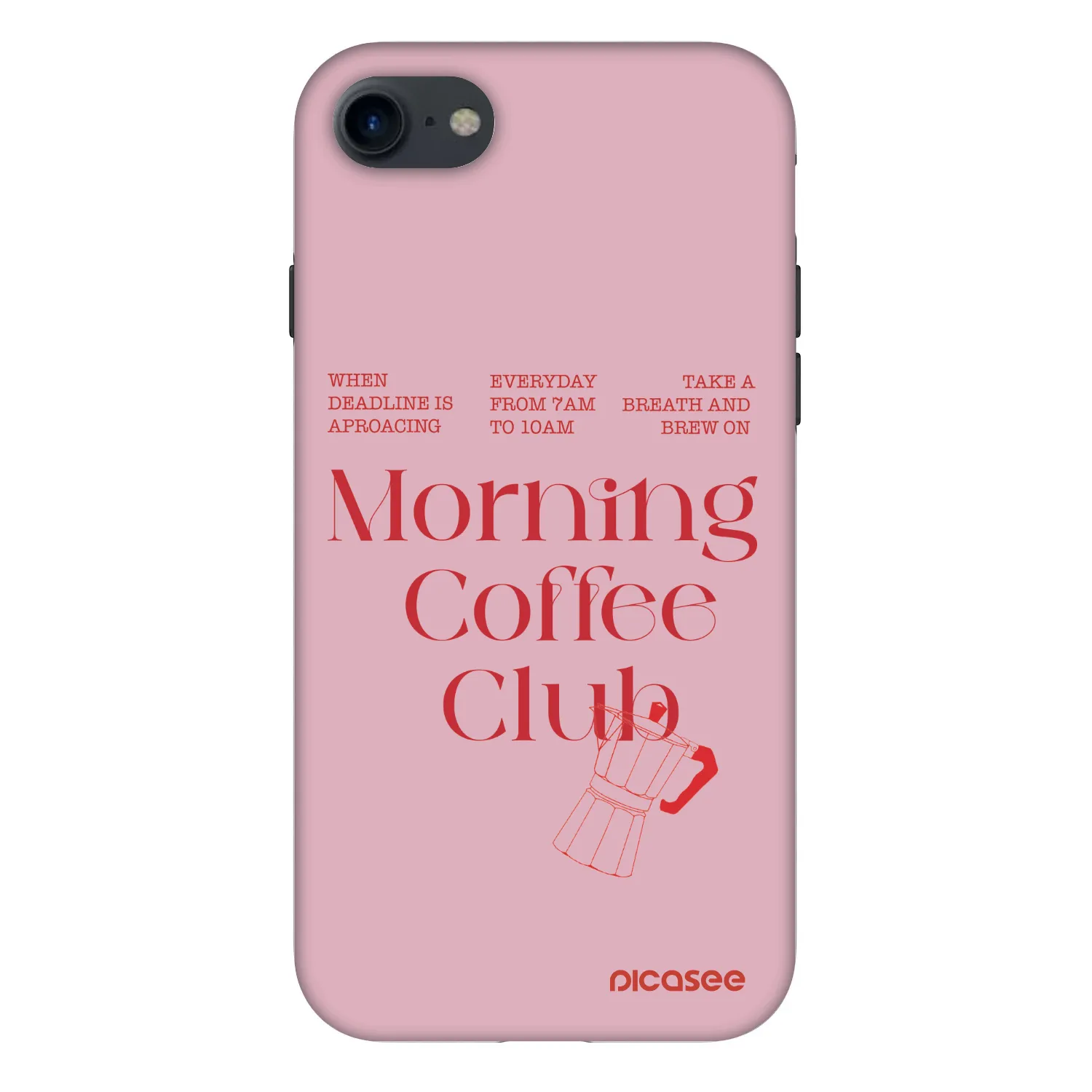 Picasee Fashion Case Apple iPhone SE 2020 - Morning