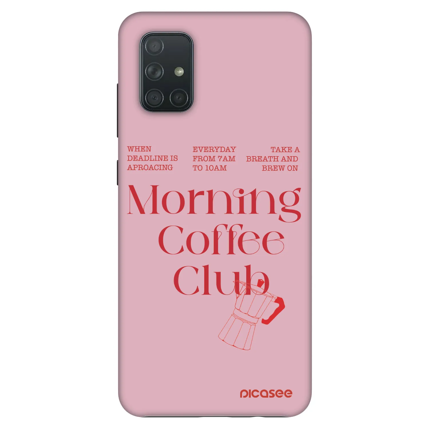 Picasee Fashion Case Samsung Galaxy A71 A715F - Morning