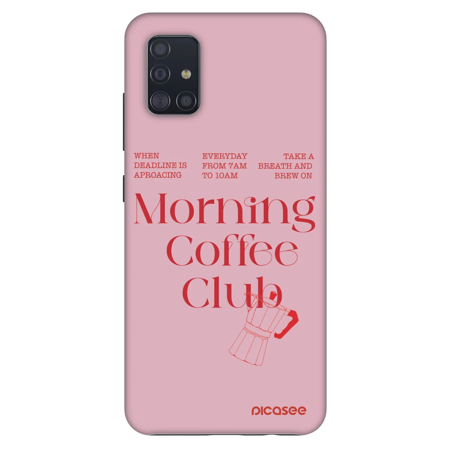 Picasee Fashion Case Samsung Galaxy A51 A515F - Morning