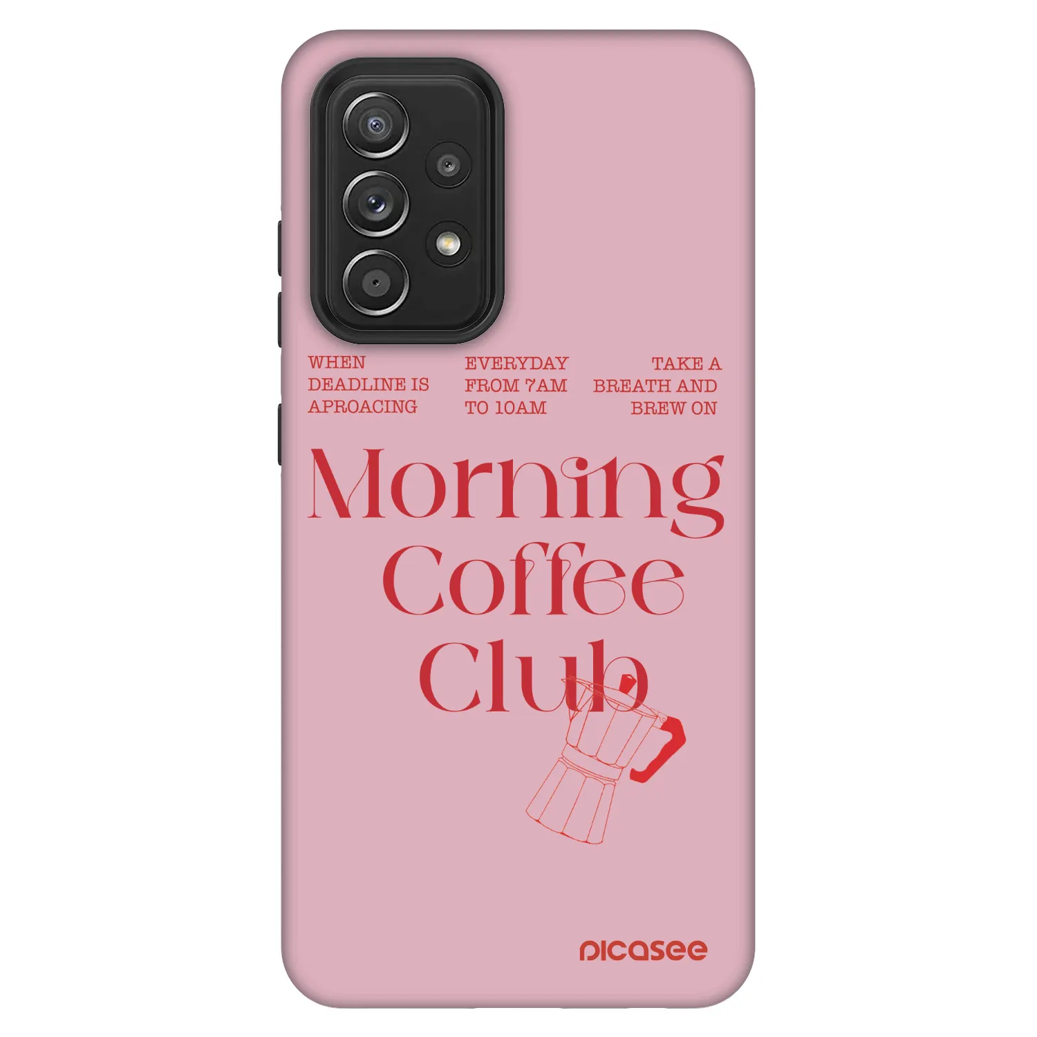 Picasee Fashion Case Samsung Galaxy A52 5G A525F - Morning