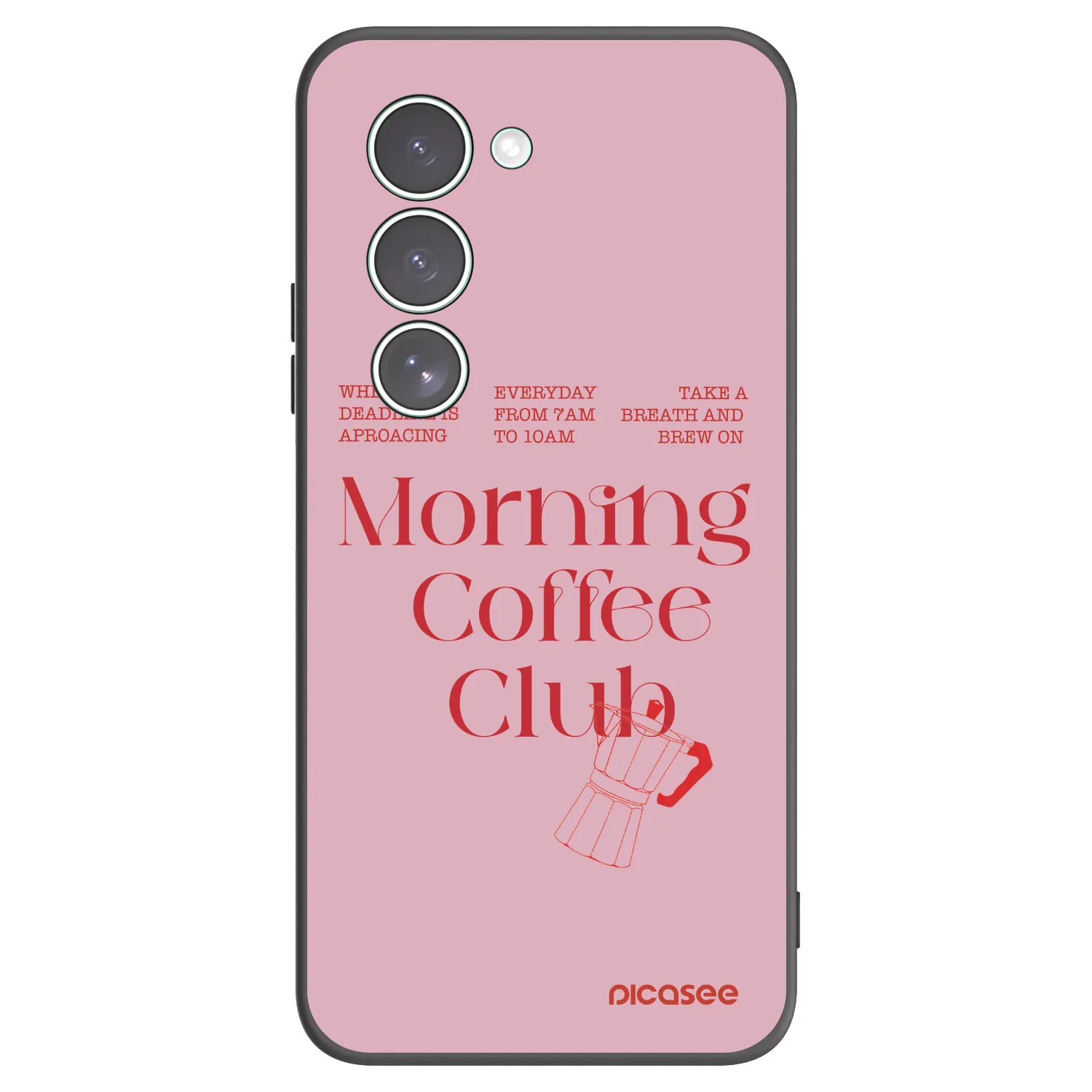Picasee fekete szilikon tok az alábbi mobiltelefonokra Xiaomi Redmi 15 5G - Morning