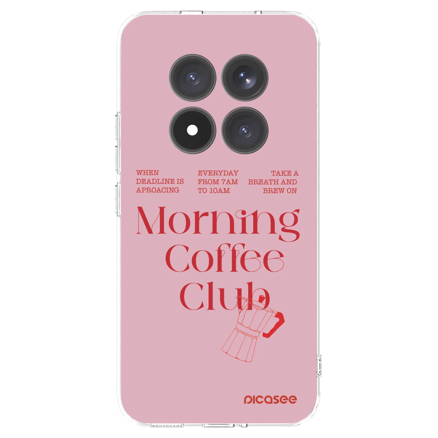 Picasee átlátszó szilikon tok az alábbi mobiltelefonokra Xiaomi Redmi Note 15 Pro+ - Morning