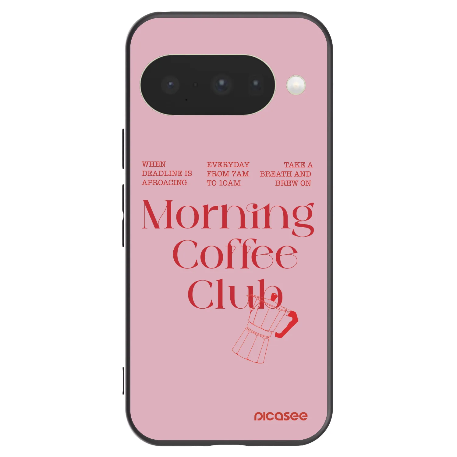 Picasee fekete szilikon tok az alábbi mobiltelefonokra Google Pixel 10 - Morning