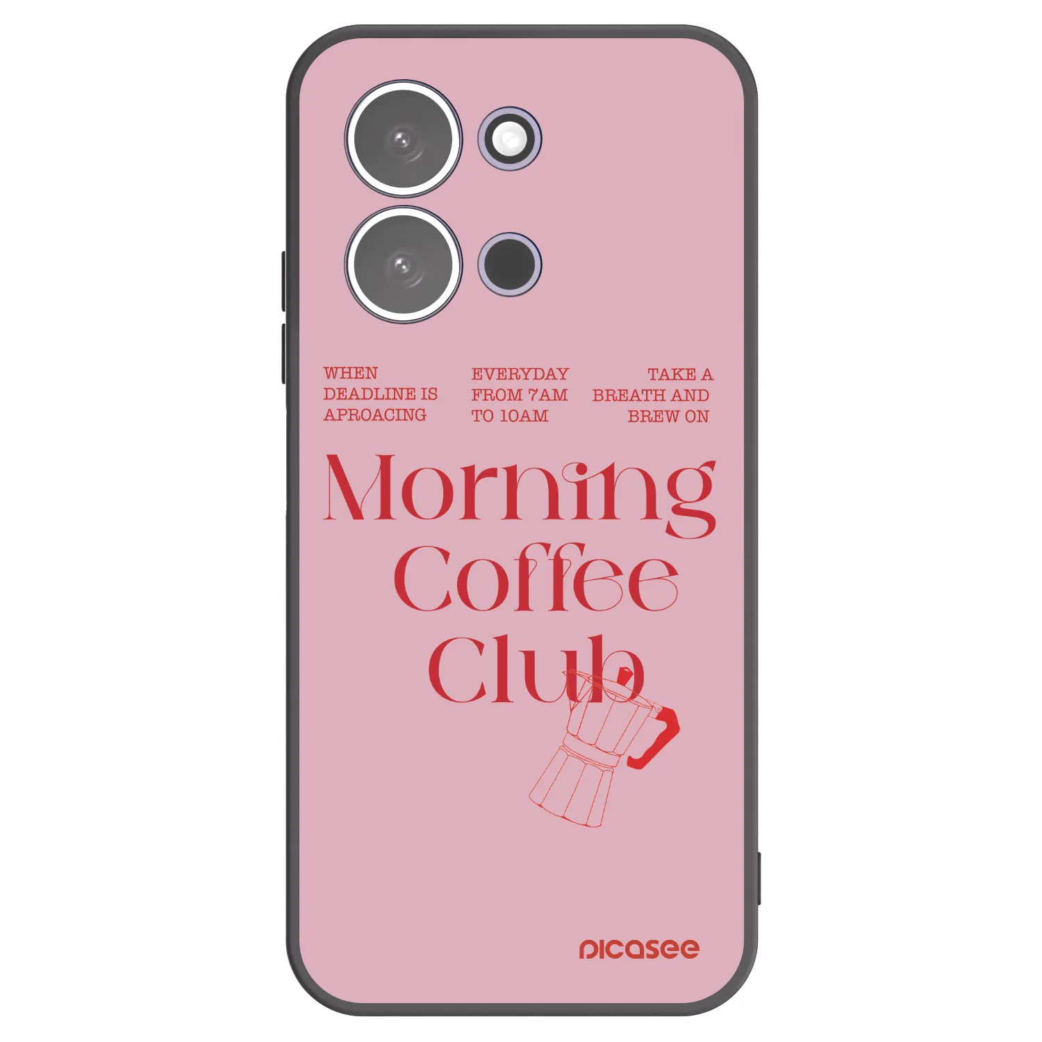Picasee fekete szilikon tok az alábbi mobiltelefonokra Xiaomi Redmi 15C 5G - Morning