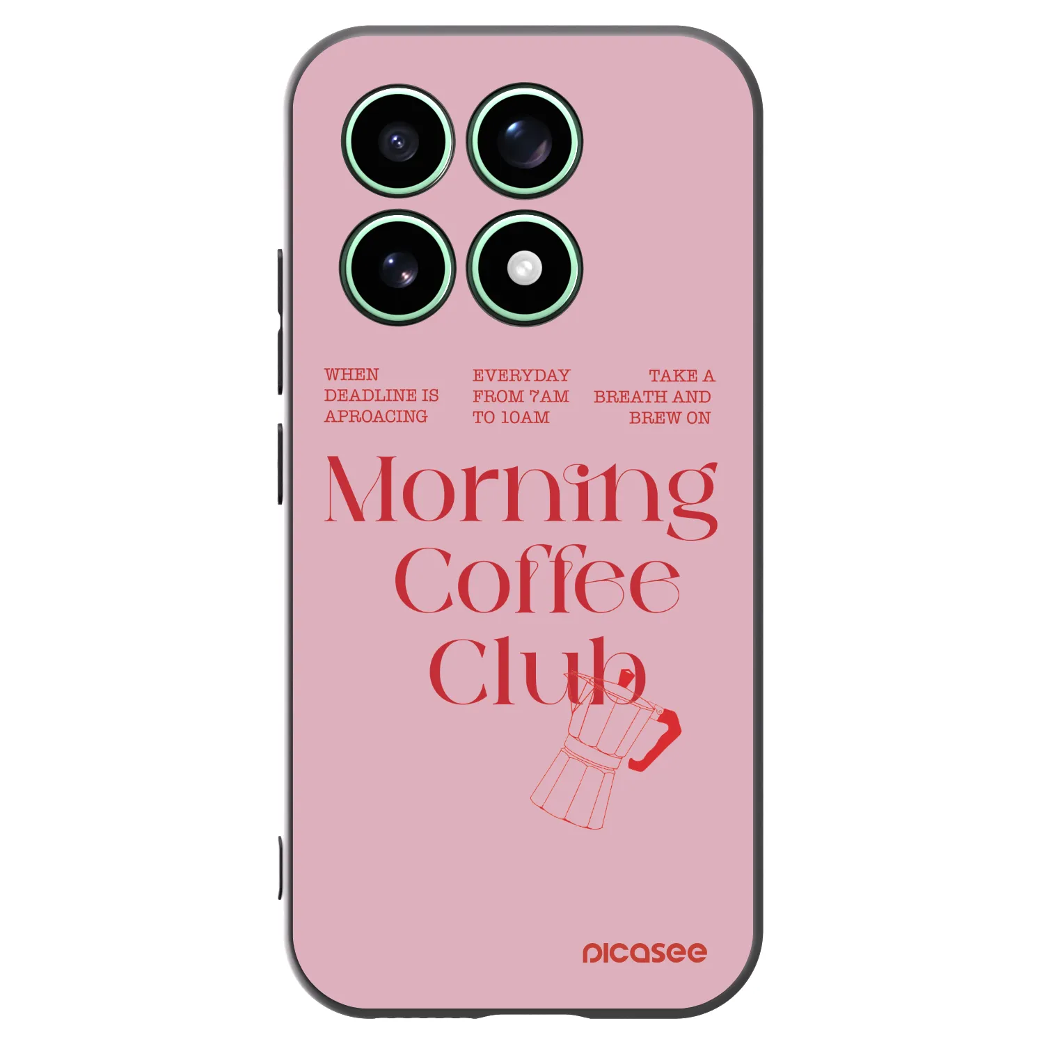 Picasee fekete szilikon tok az alábbi mobiltelefonokra Xiaomi 17 - Morning