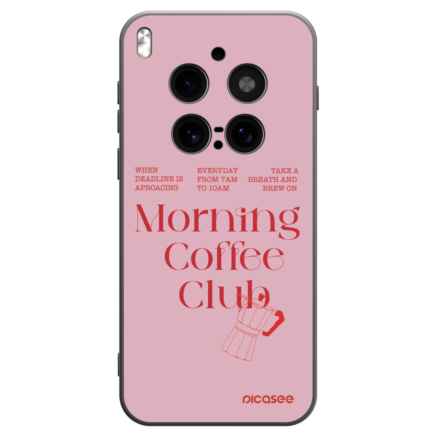 Picasee fekete szilikon tok az alábbi mobiltelefonokra Vivo X300 Pro - Morning
