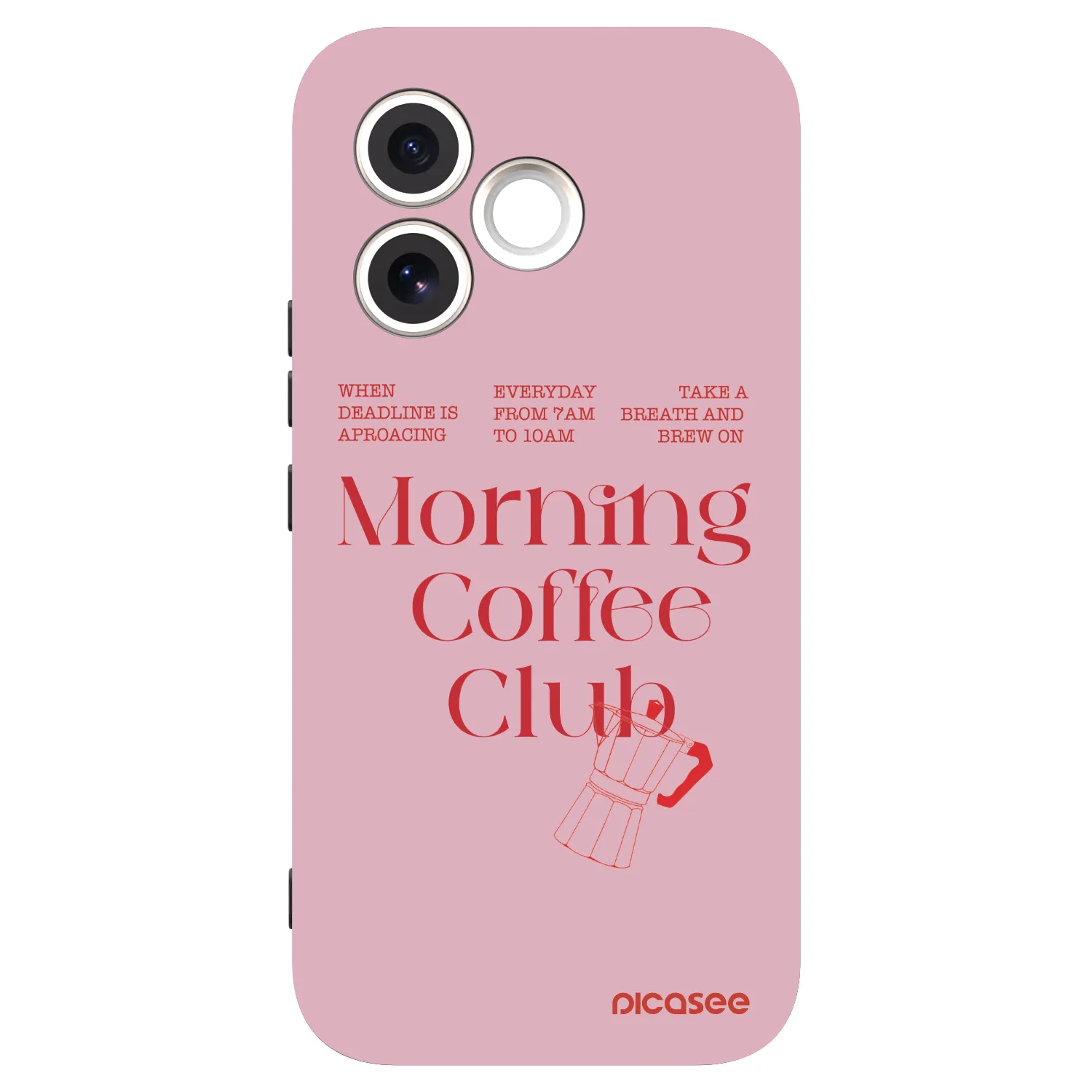Picasee fekete szilikon tok az alábbi mobiltelefonokra Honor 600 Lite - Morning